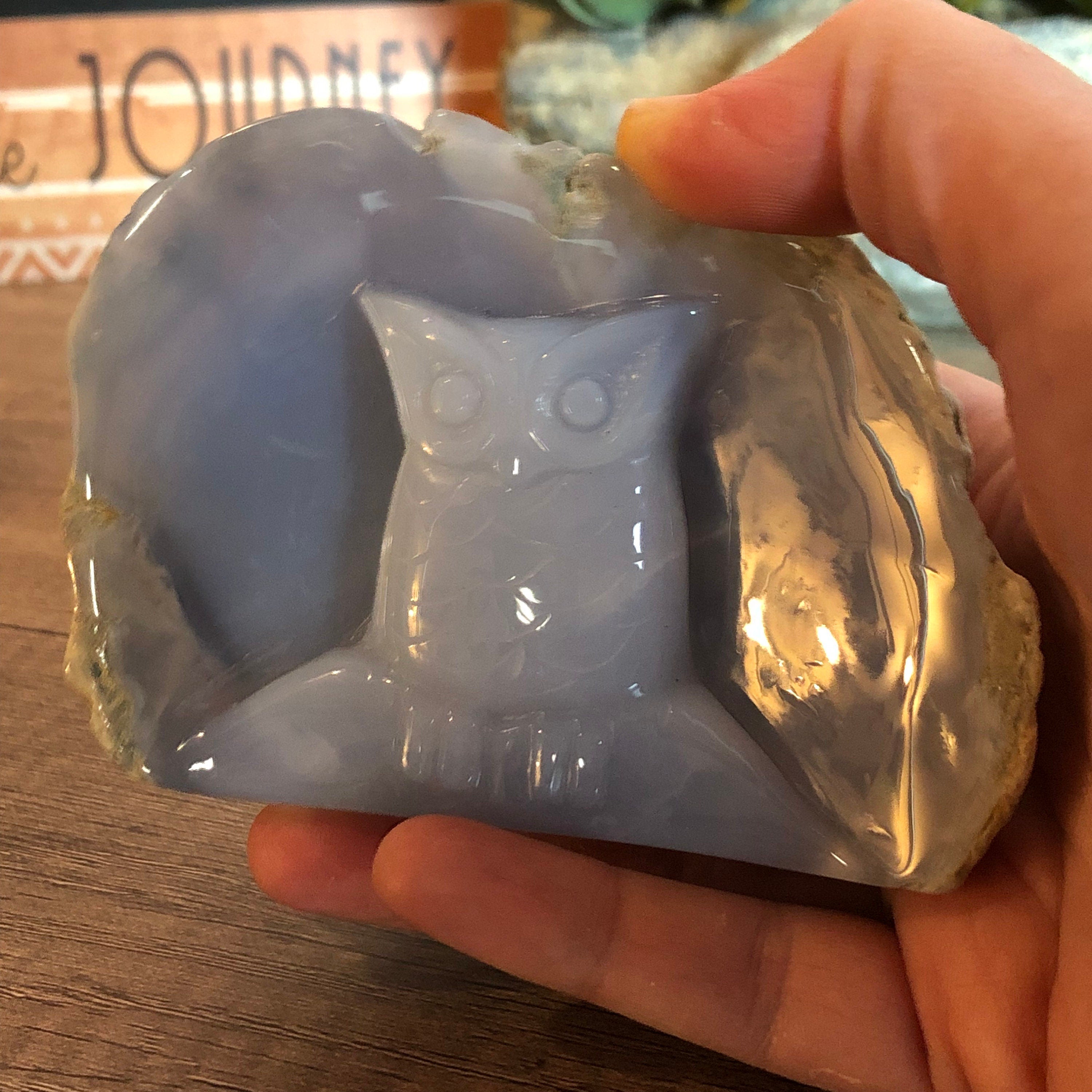 Chalcedony Owl #2