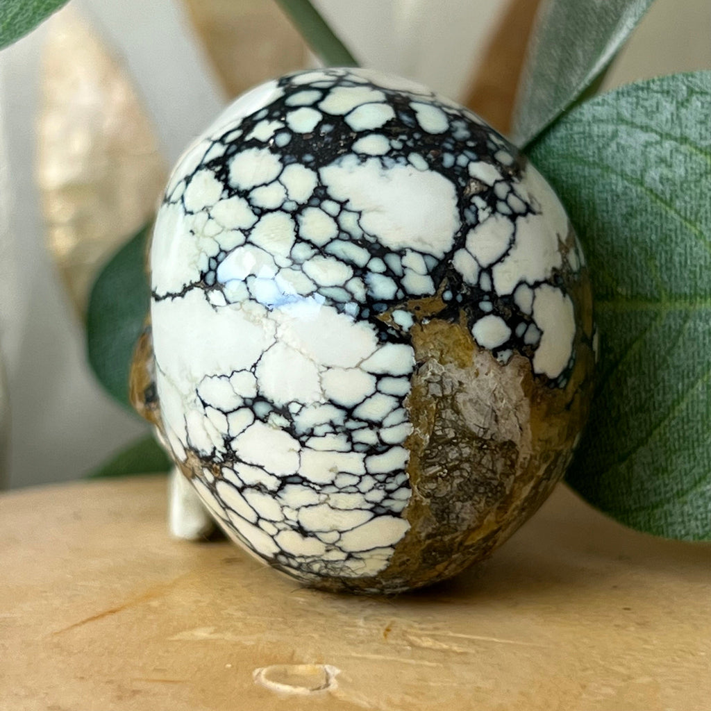 Hand Carved Chalcosiderite Skull: Artifactual Mineral Carving