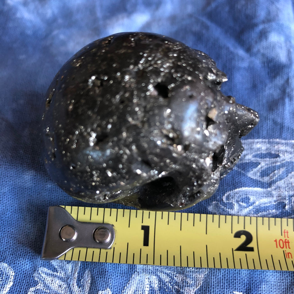 Pyrite Skull