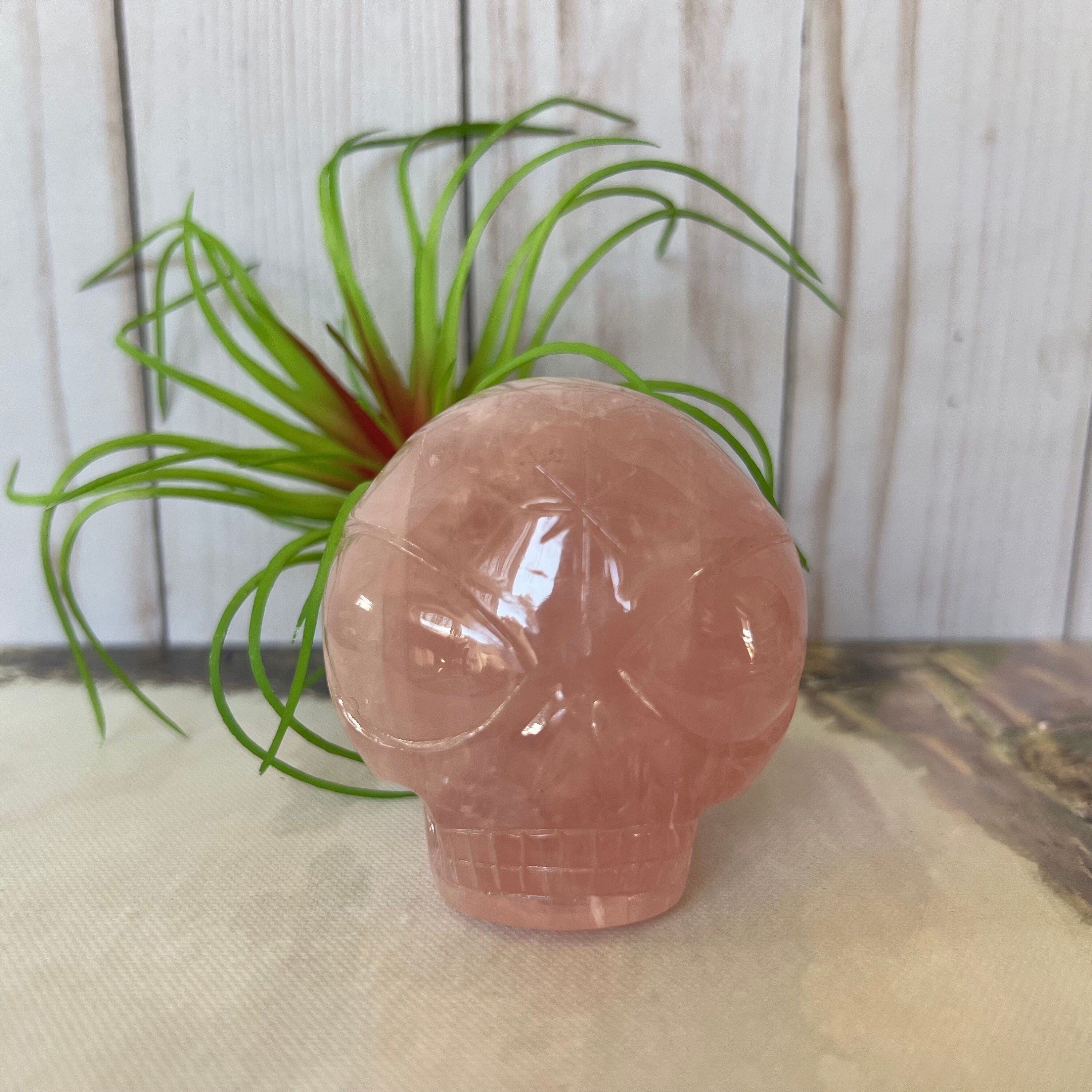 Sweet Rose Quartz Leandro De Souza Star Child Crystal Skull