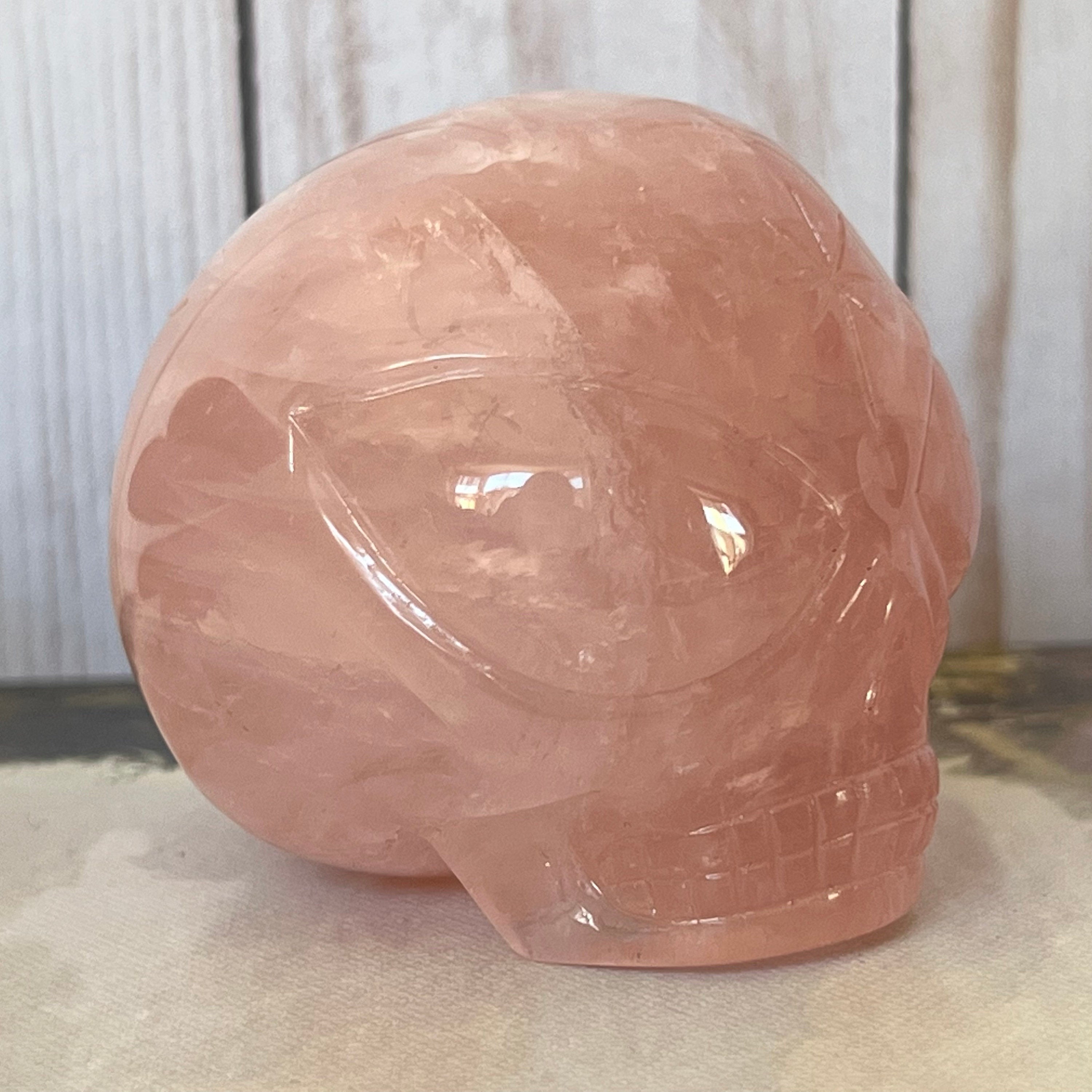 Sweet Rose Quartz Leandro De Souza Star Child Crystal Skull