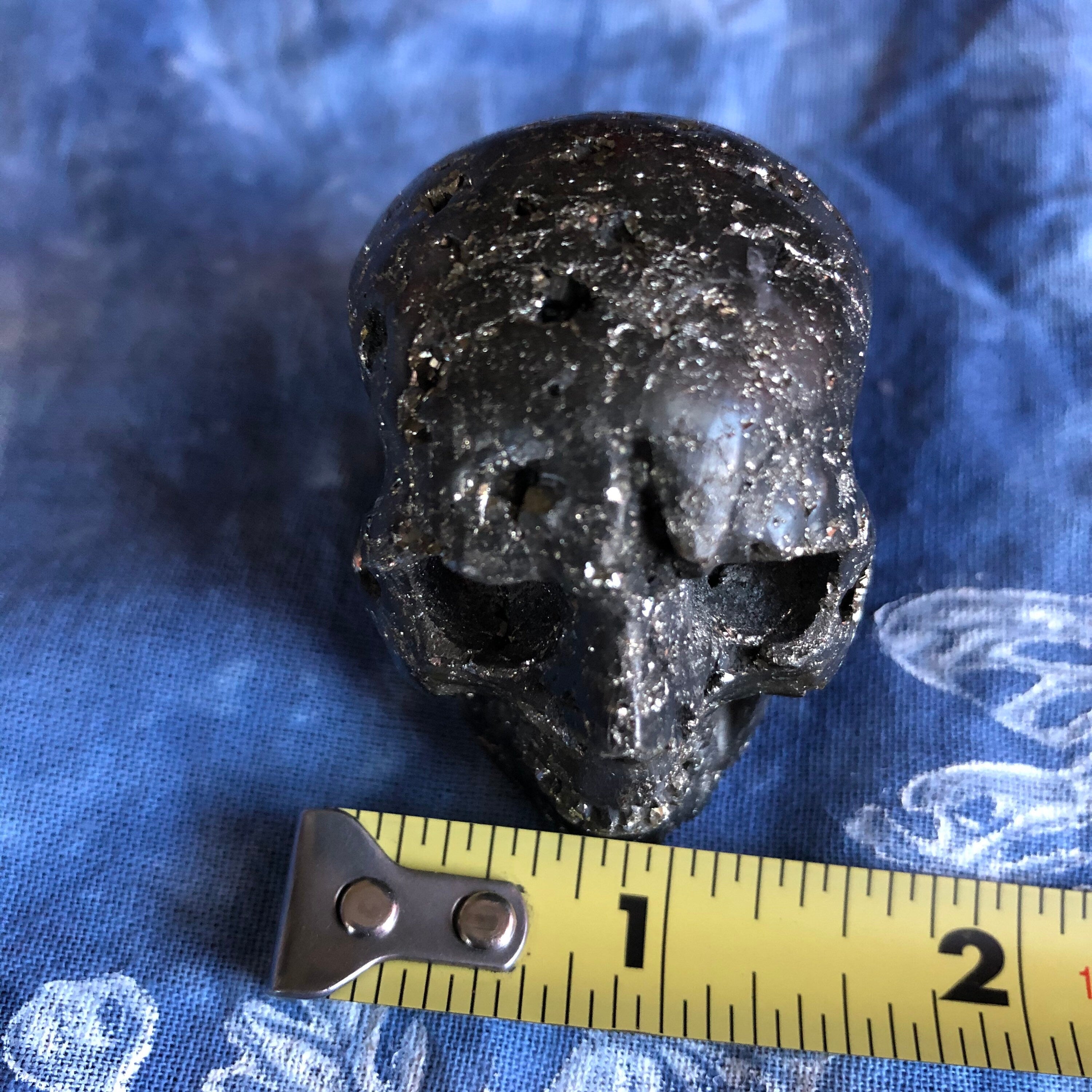 Pyrite Skull