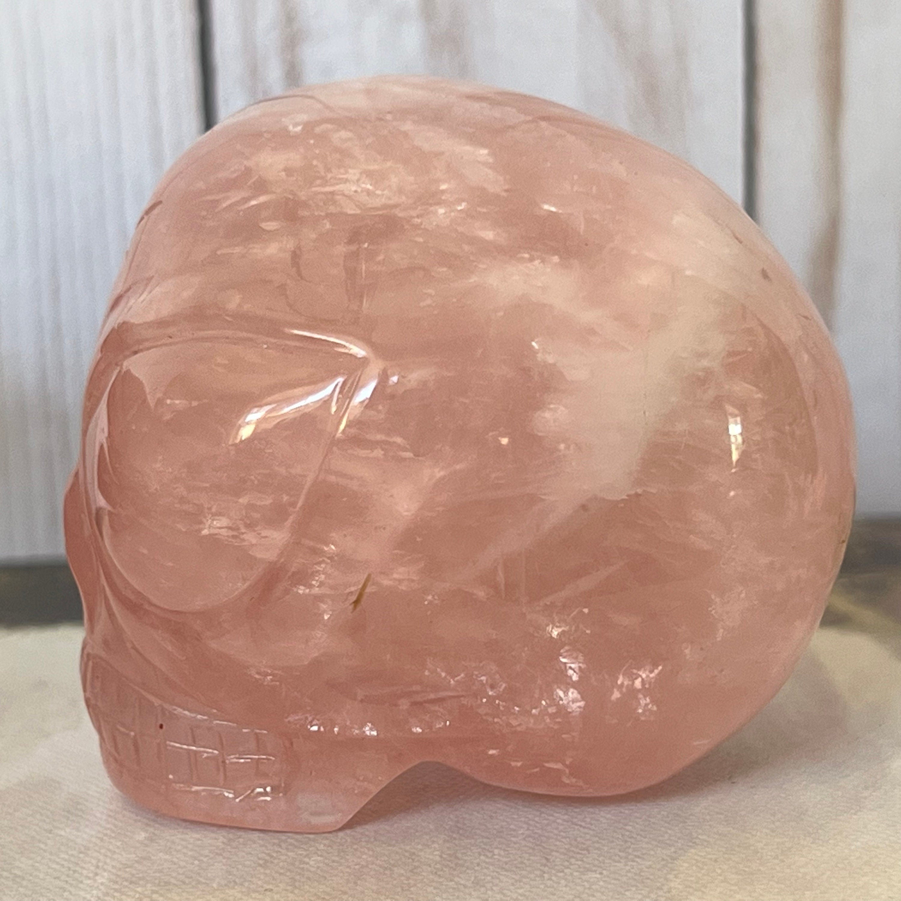 Sweet Rose Quartz Leandro De Souza Star Child Crystal Skull