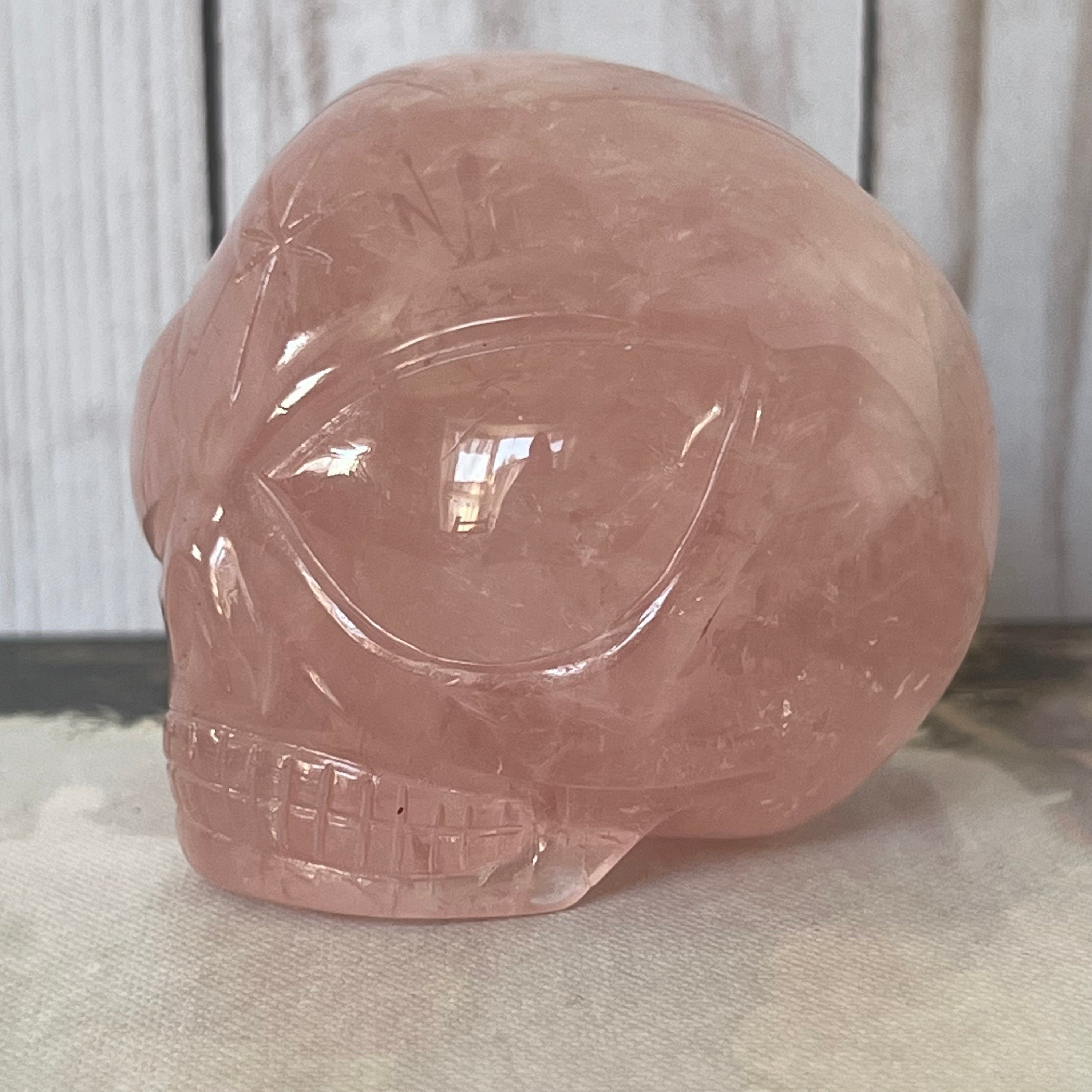 Sweet Rose Quartz Leandro De Souza Star Child Crystal Skull