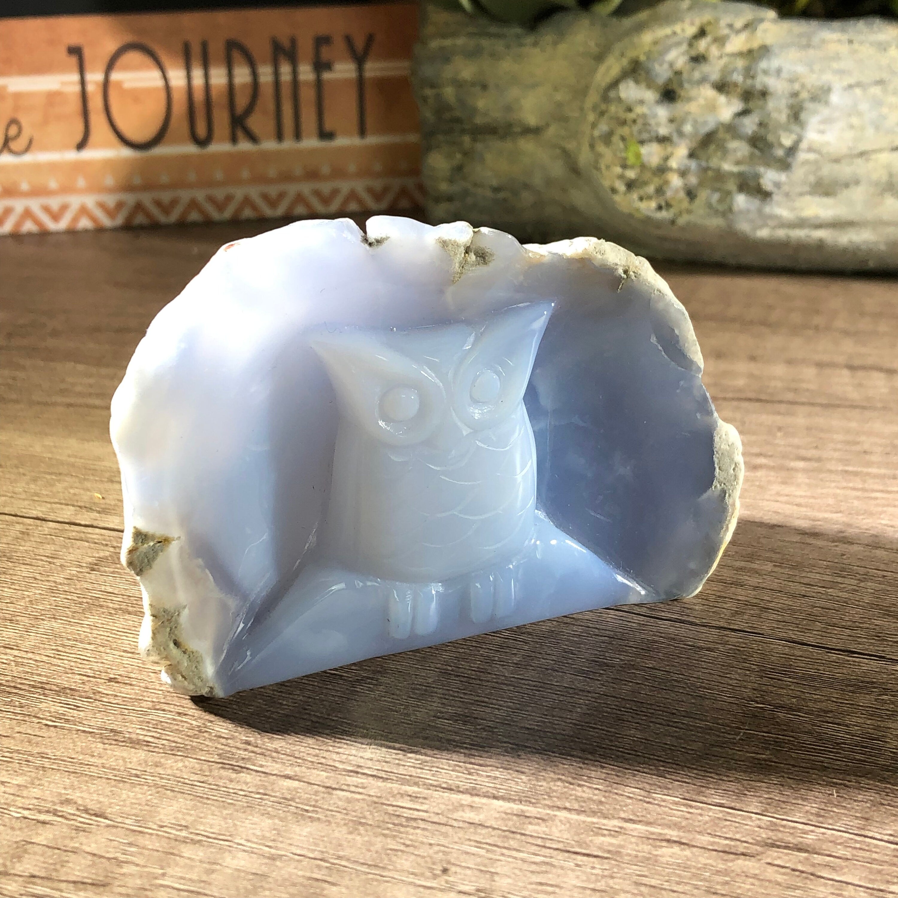 Chalcedony Owl #2
