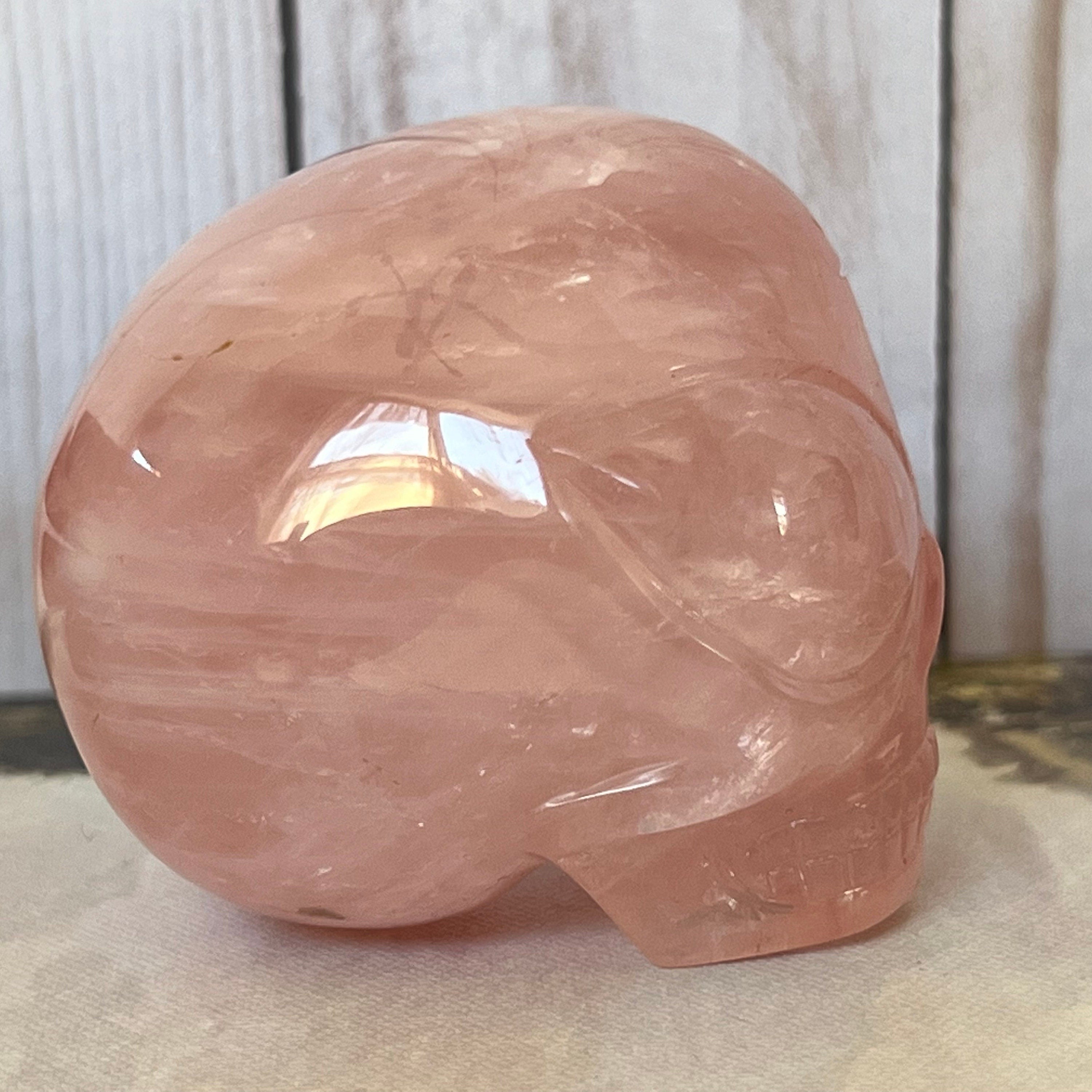 Sweet Rose Quartz Leandro De Souza Star Child Crystal Skull