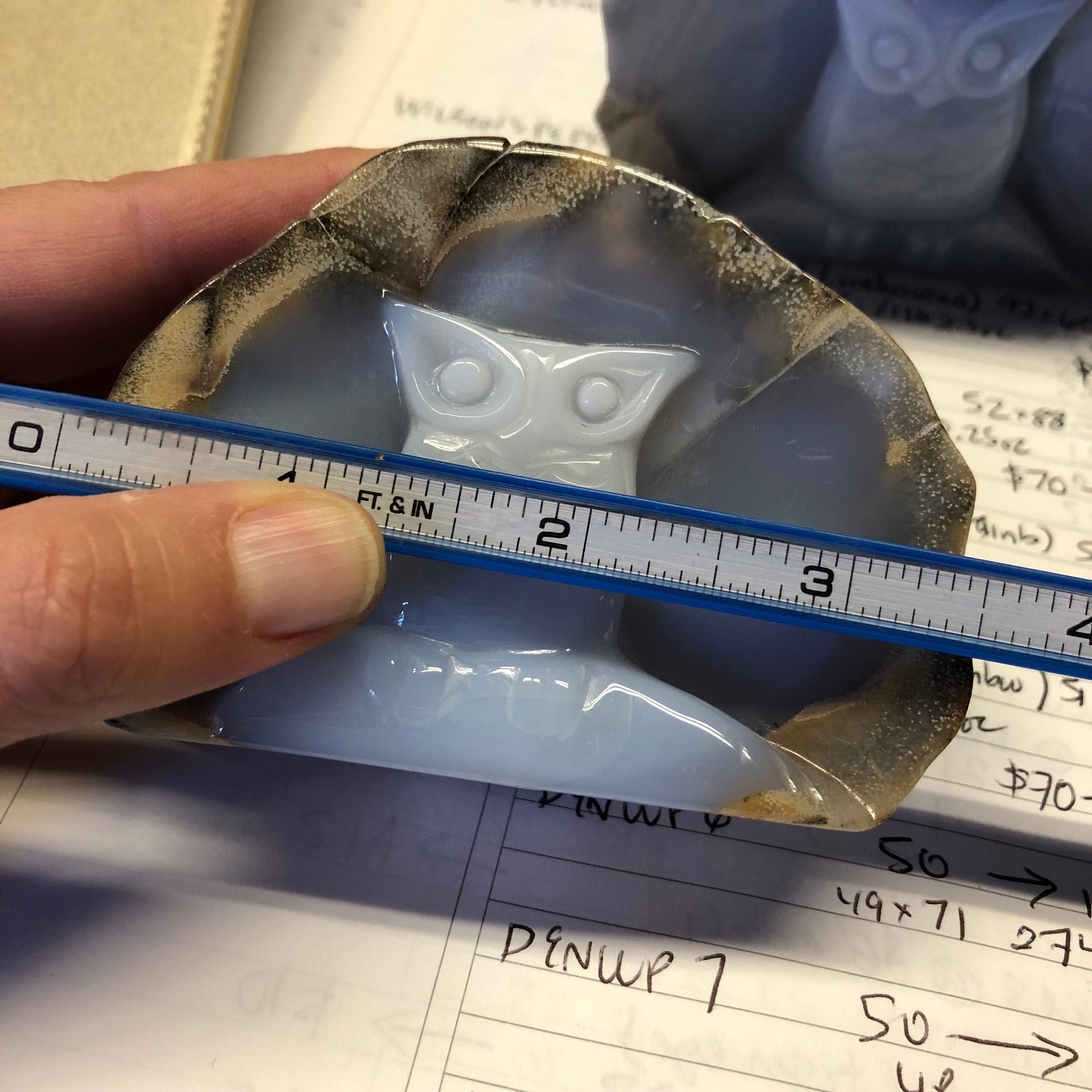 Chalcedony Owl #1