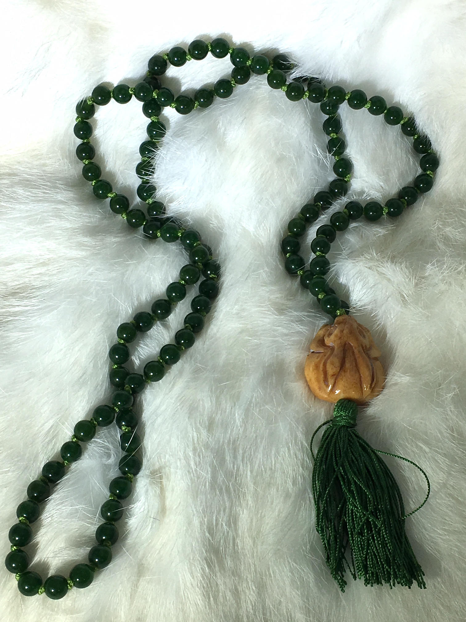 Jade Abundance Mala
