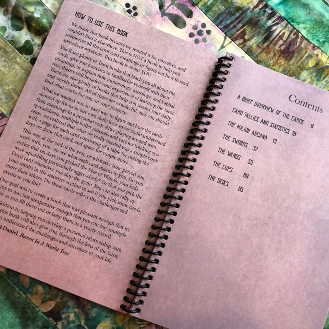 Tarot Journal: Daily Card Tracking Workbook