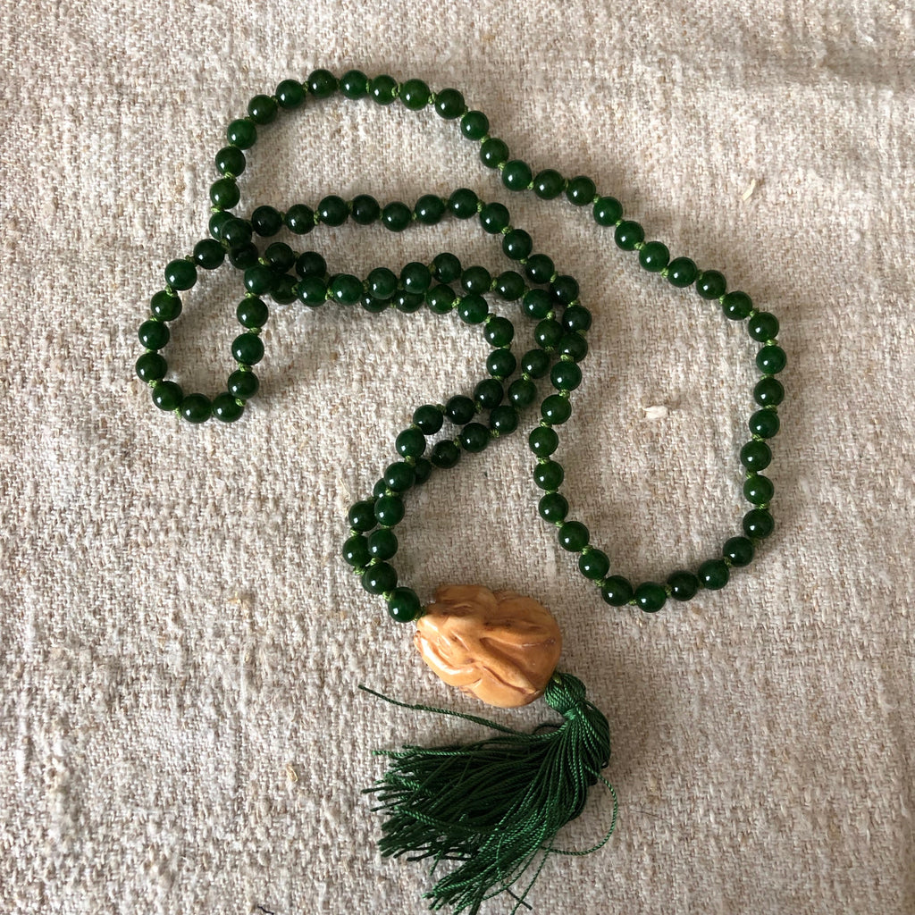 Jade Abundance Mala
