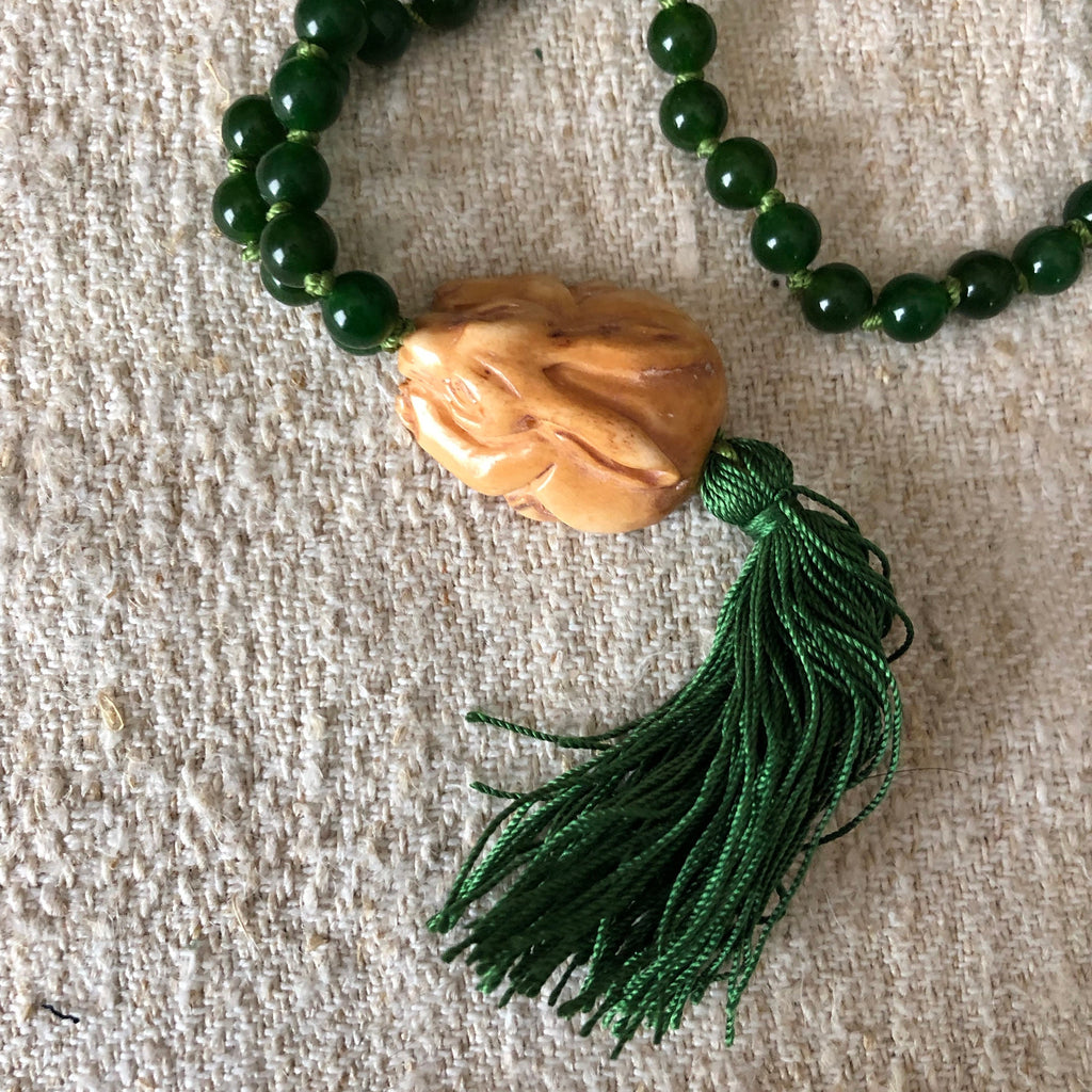 Jade Abundance Mala