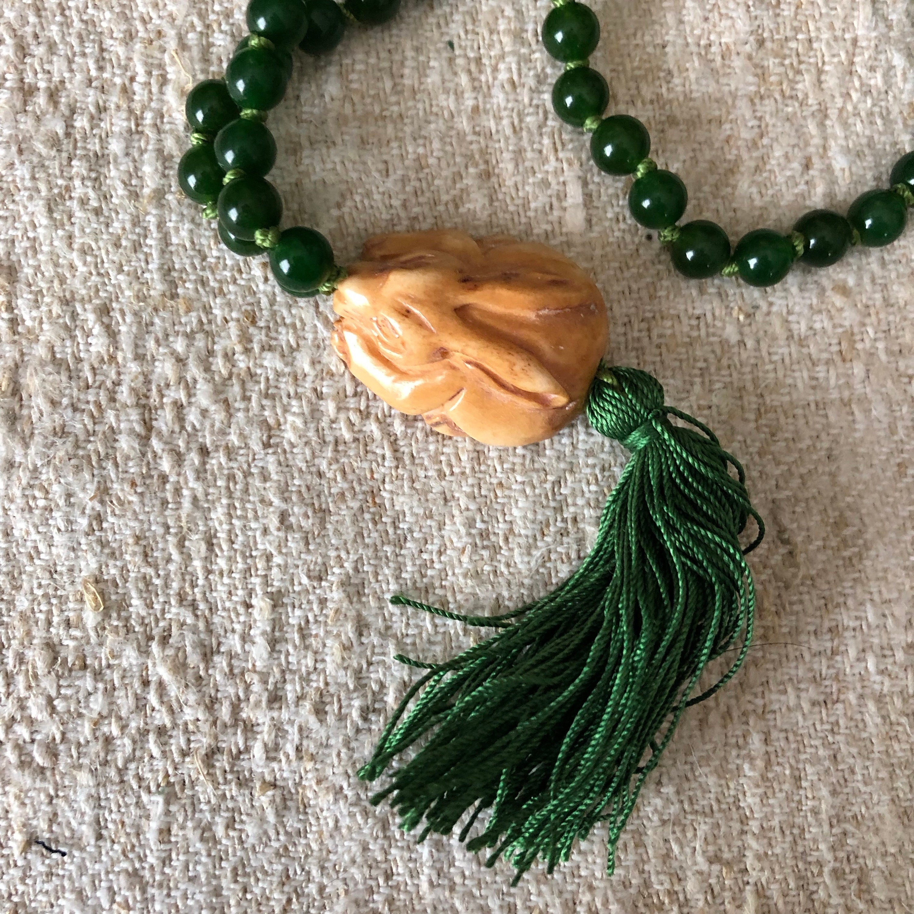 Jade Abundance Mala