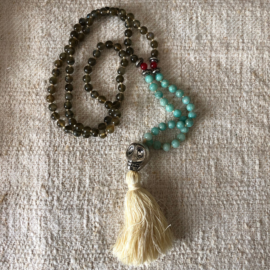 Labradorite Priestess Mala