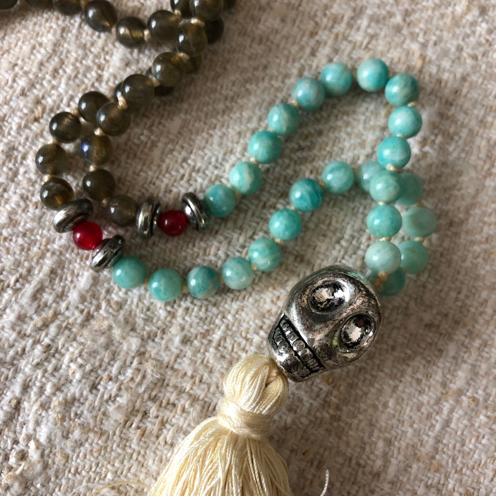 Labradorite Priestess Mala