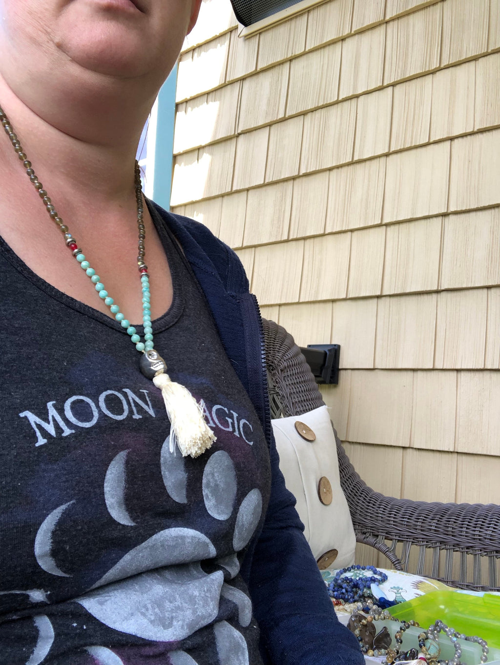 Labradorite Priestess Mala