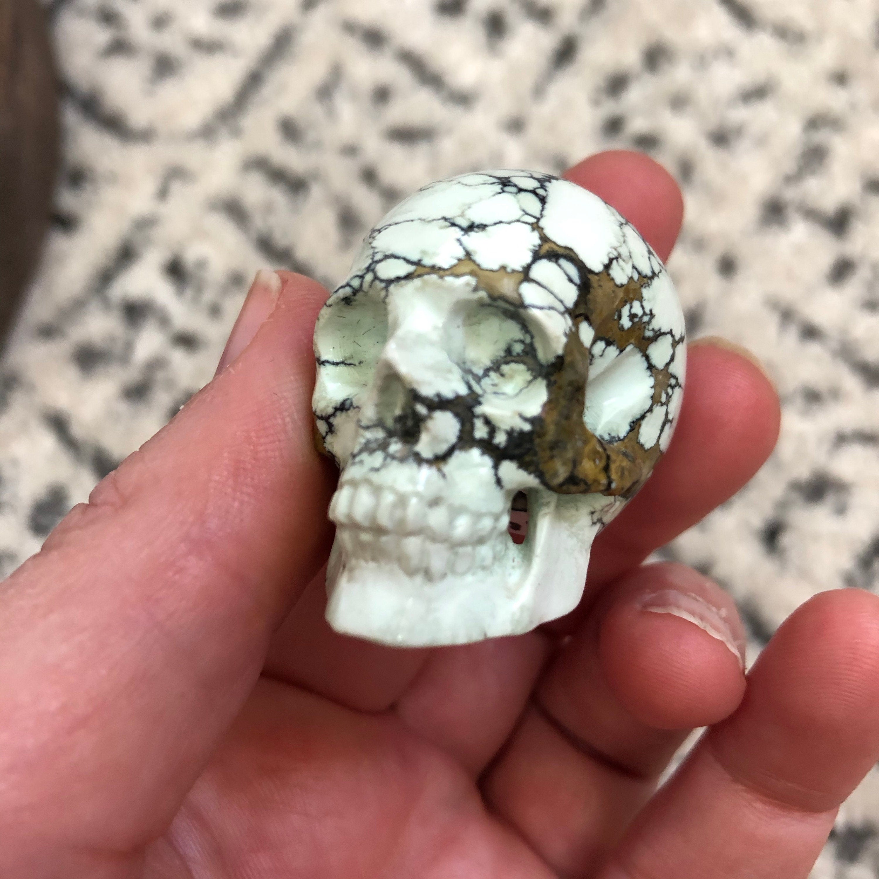 New Lander Chalcosiderite Highly Detailed Skull by Artifactual
