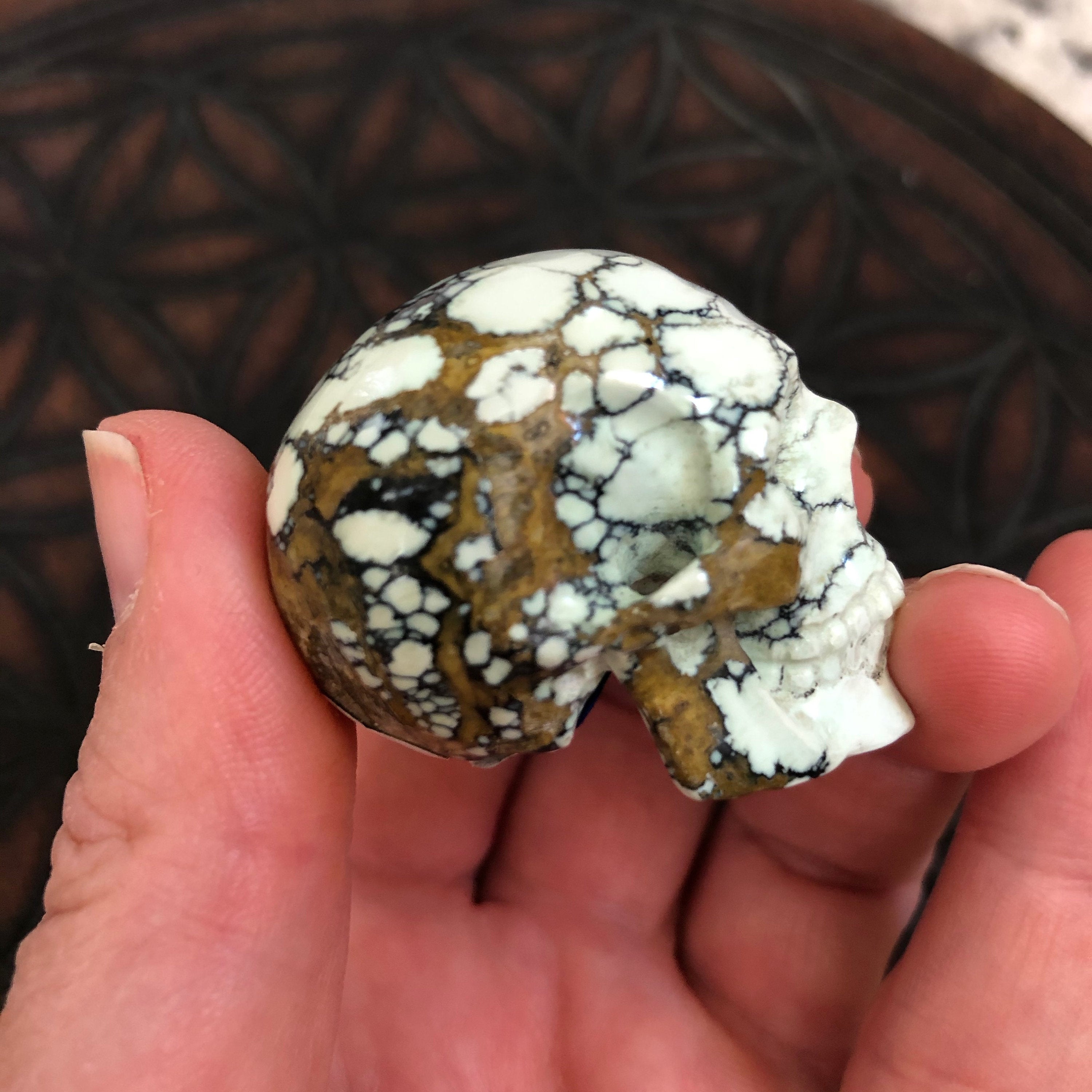 New Lander Chalcosiderite Highly Detailed Skull by Artifactual