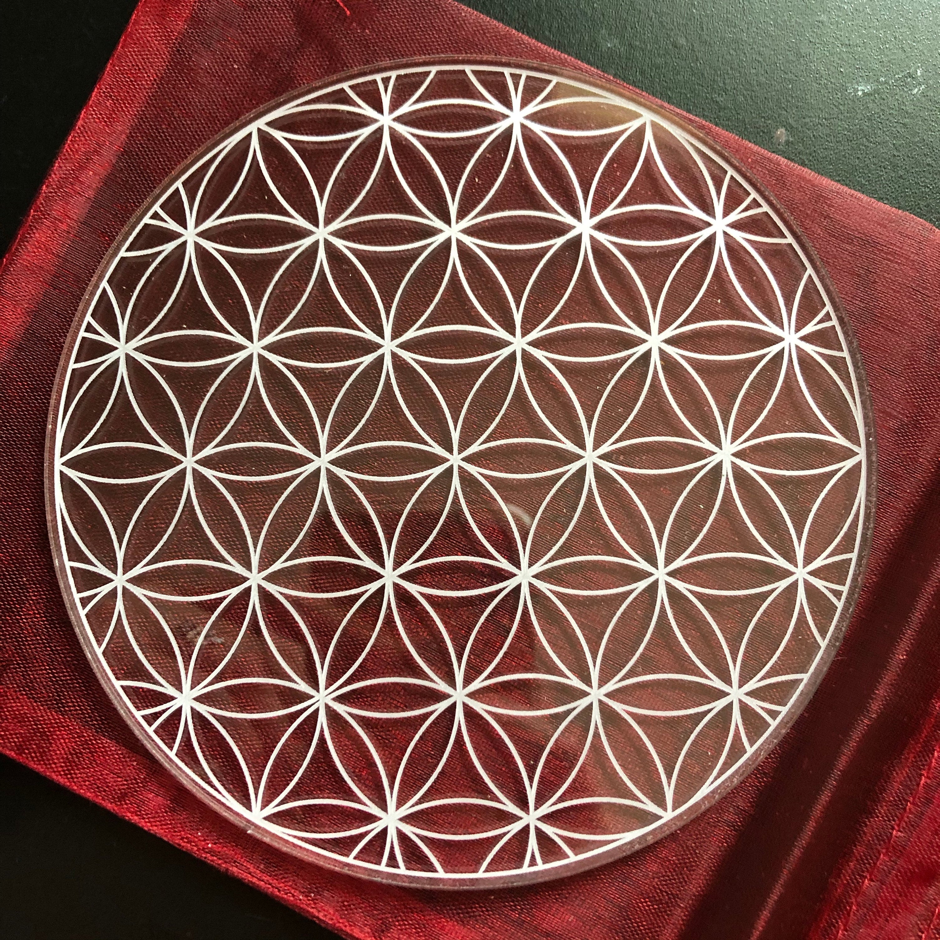 Flower of Life Crystal Grid