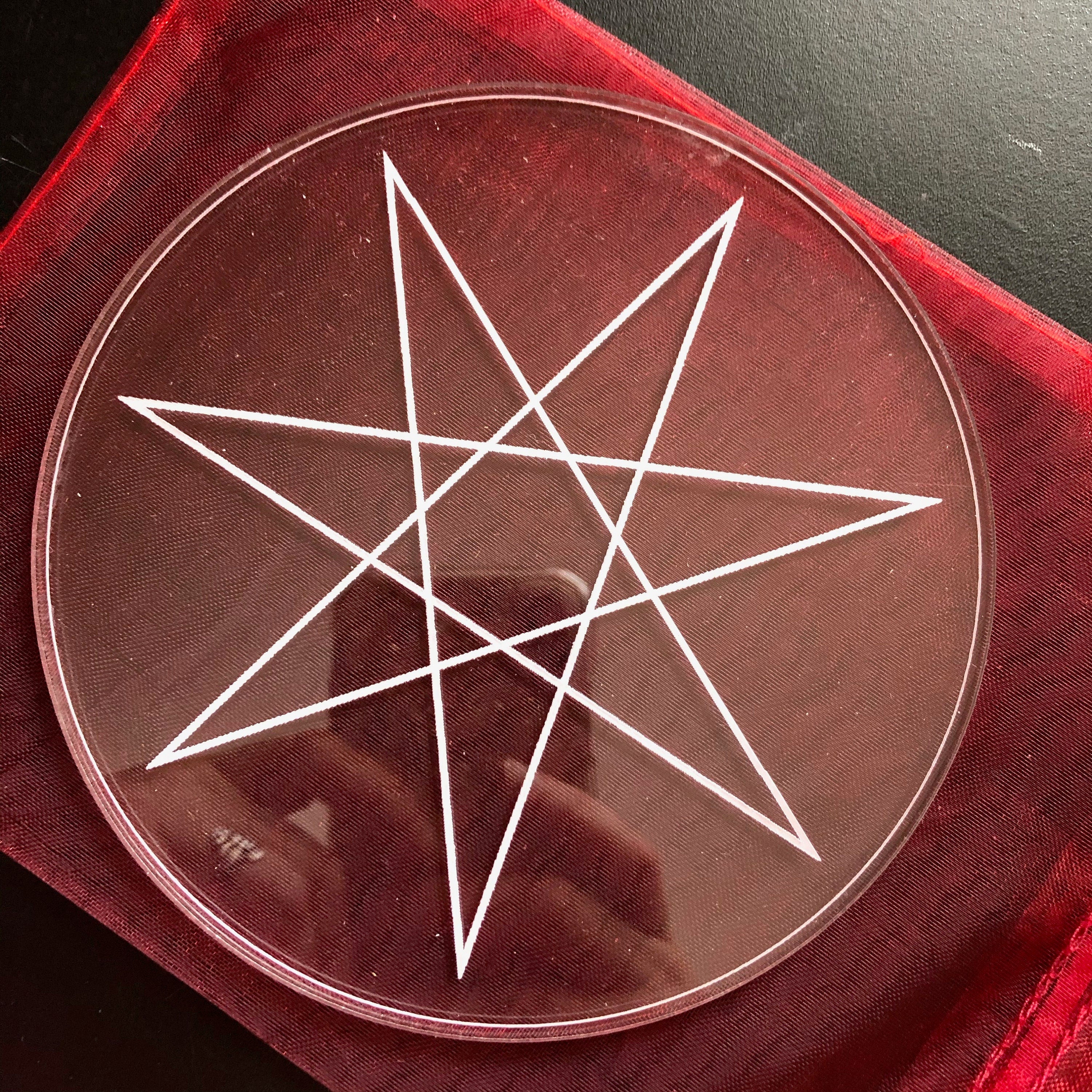 Seven Pointed Star Crystal Grid