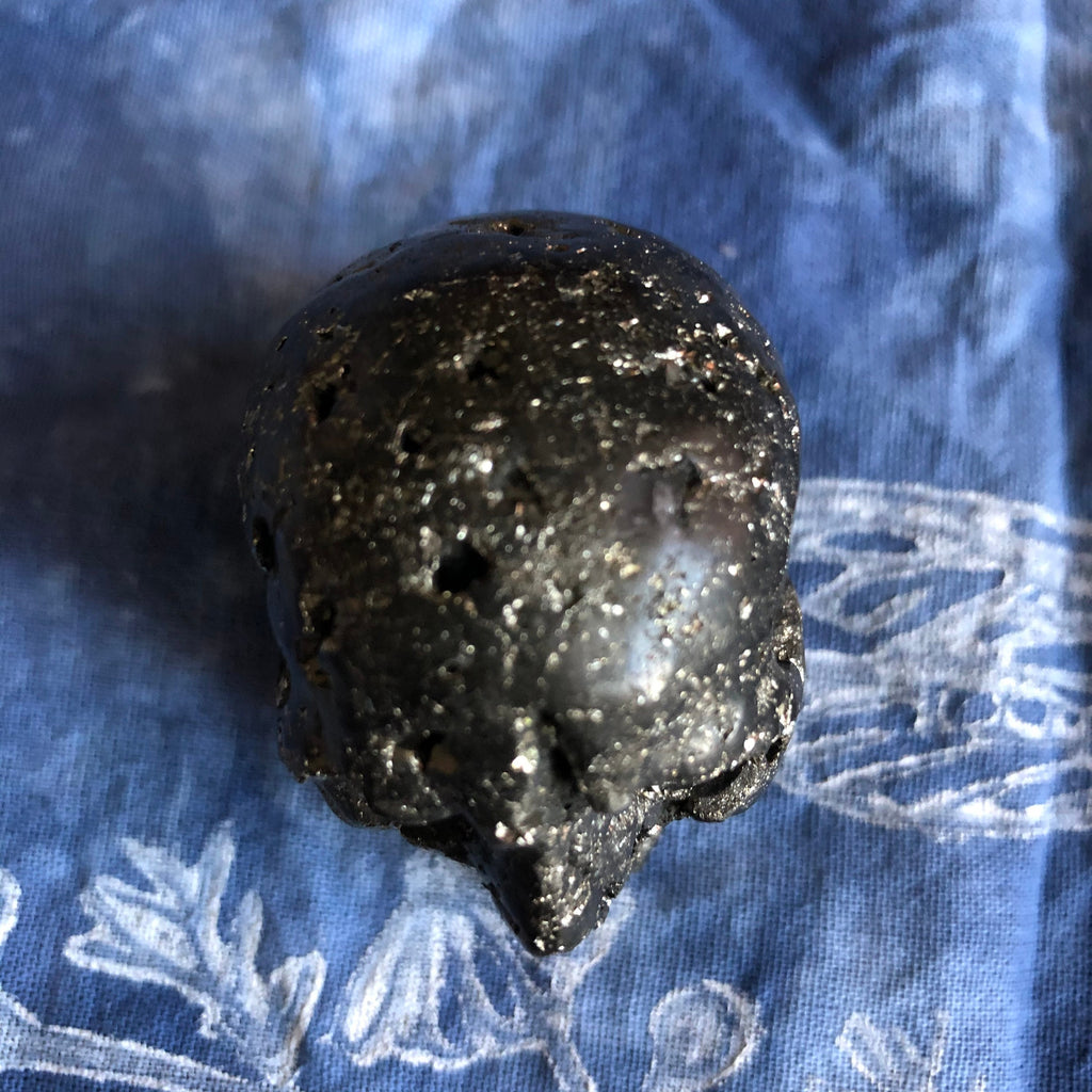 Pyrite Skull