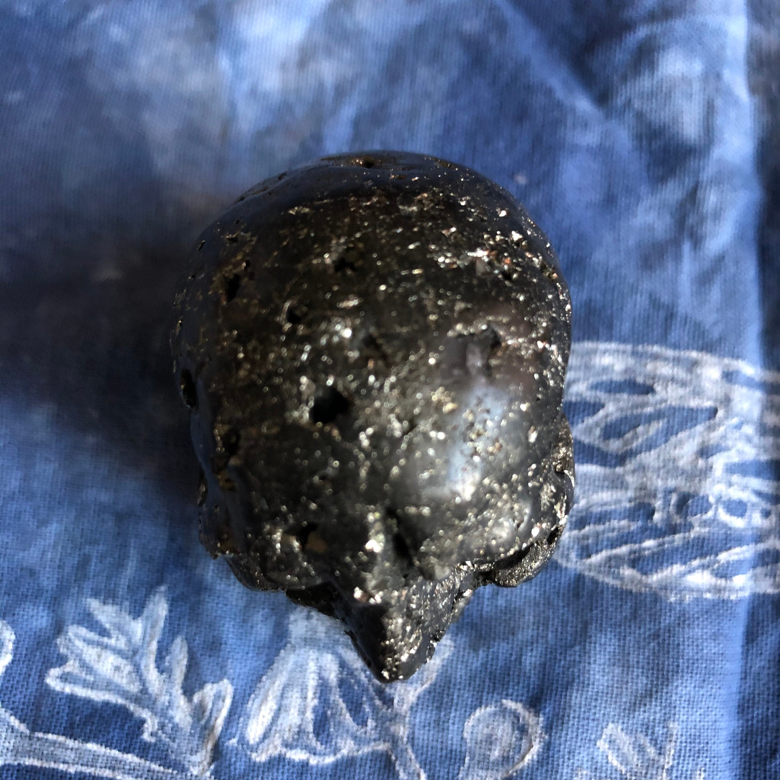 Pyrite Skull