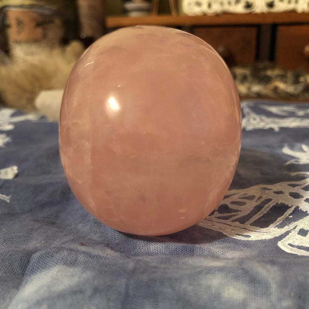 Brazilian Rose Quartz Skull