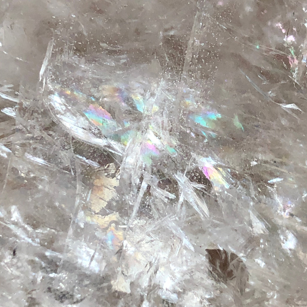 Crackly Quartz Dow Channeling Generator With Rainbows