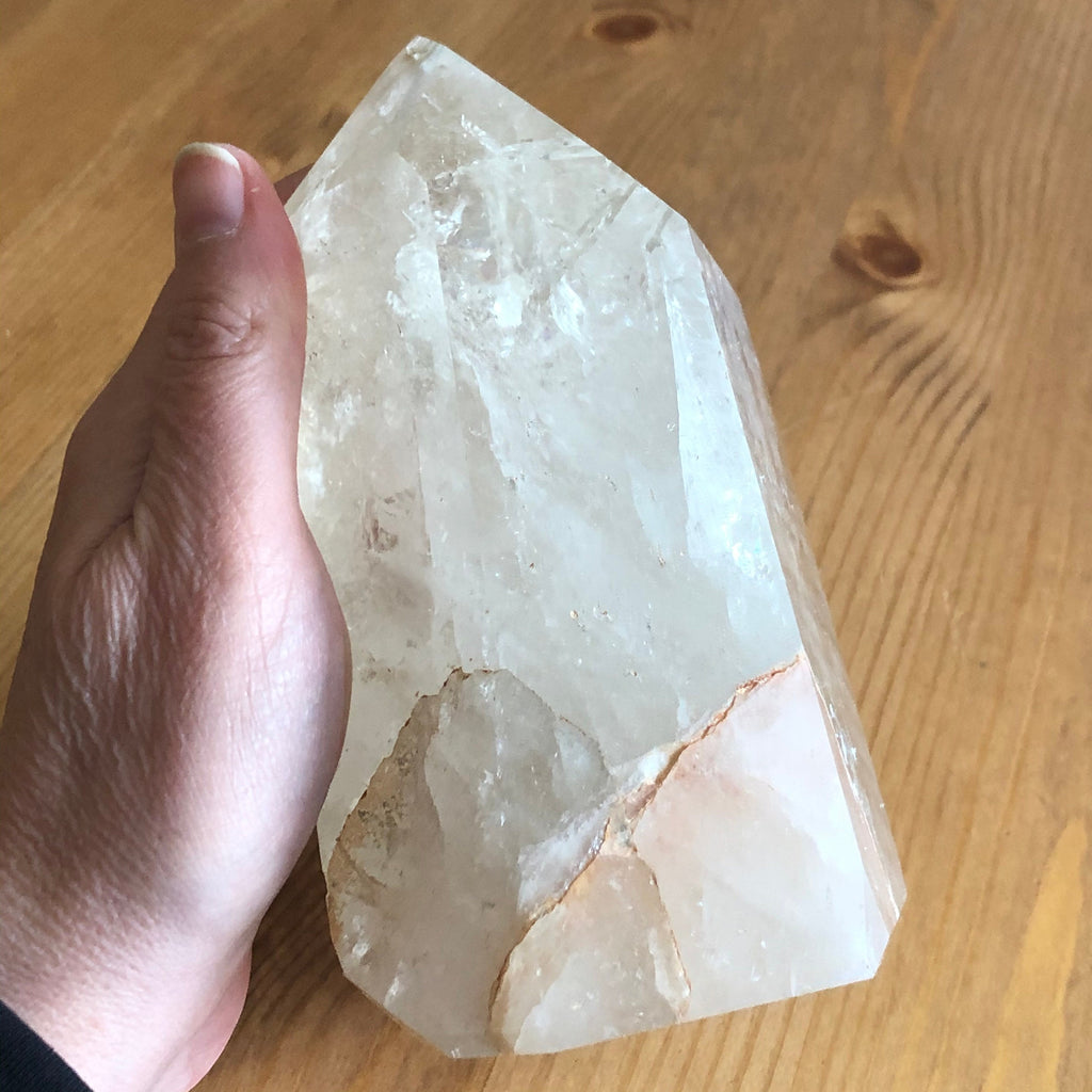 Smoky Citrine Generator With Rainbows