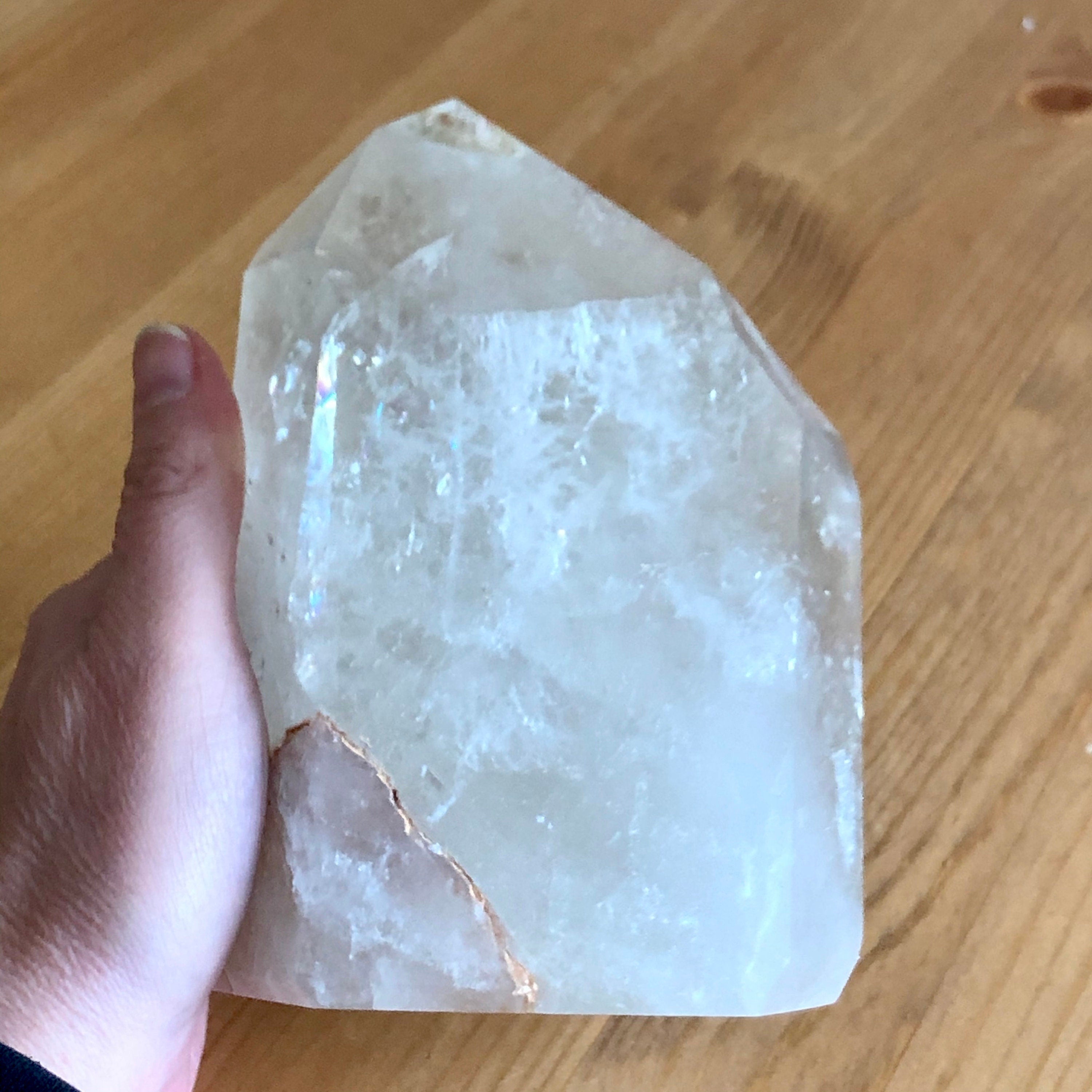 Smoky Citrine Generator With Rainbows