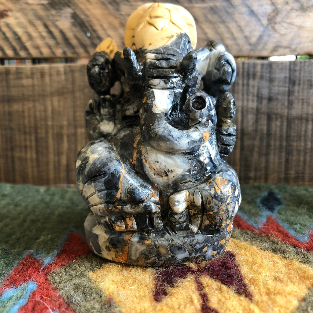 Large Maligano Jasper Ganesh