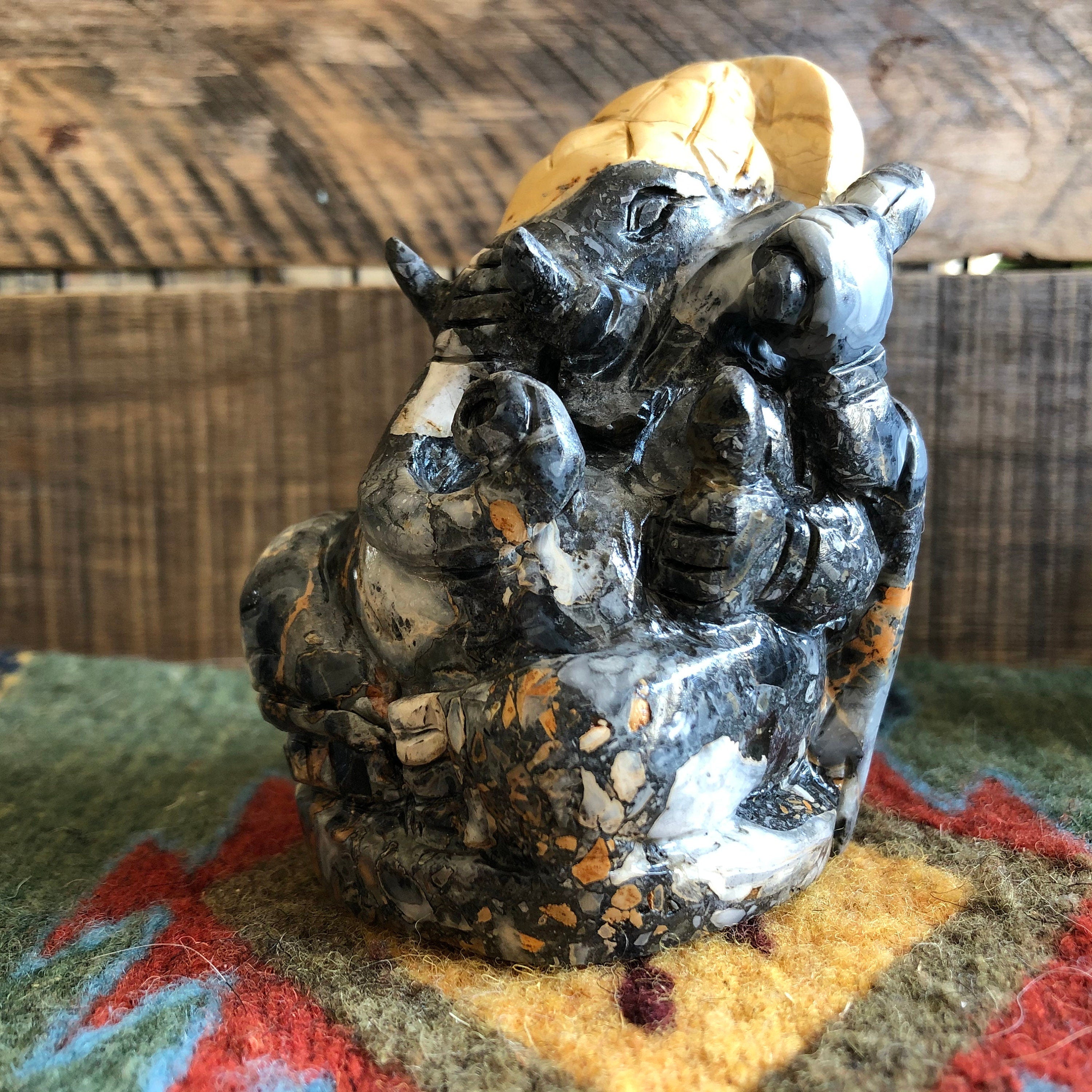 Large Maligano Jasper Ganesh