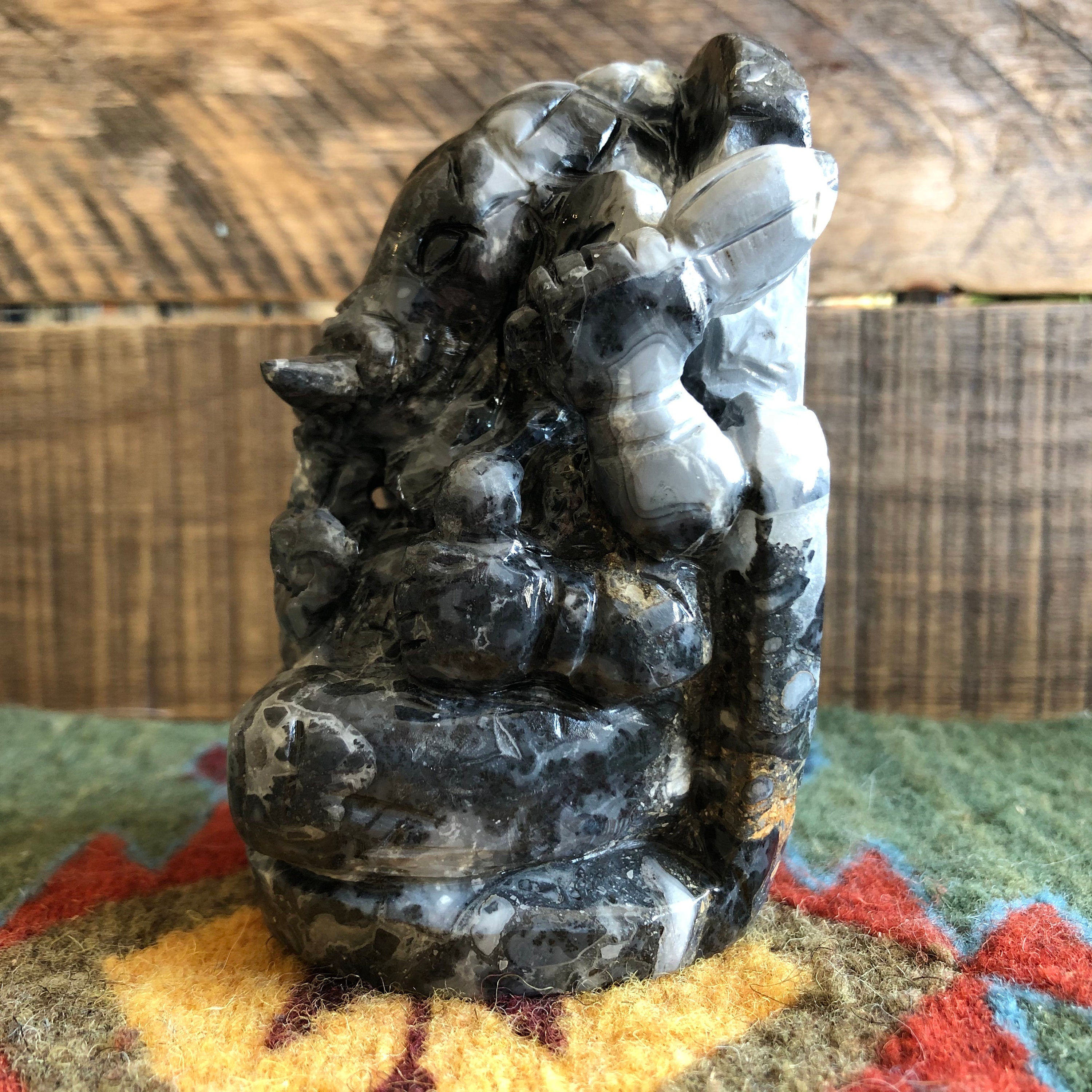Large Maligano Jasper Ganesh #2