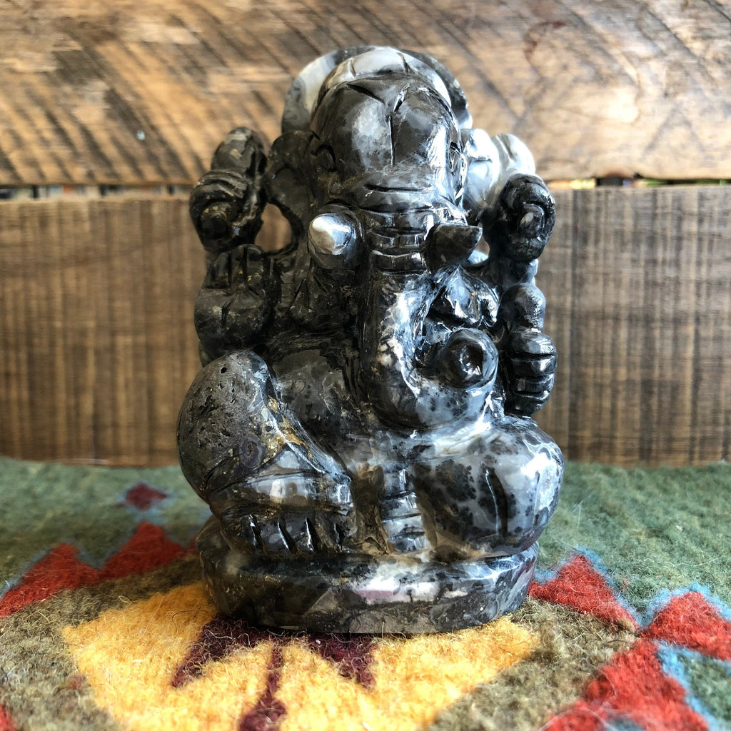 Large Maligano Jasper Ganesh #2
