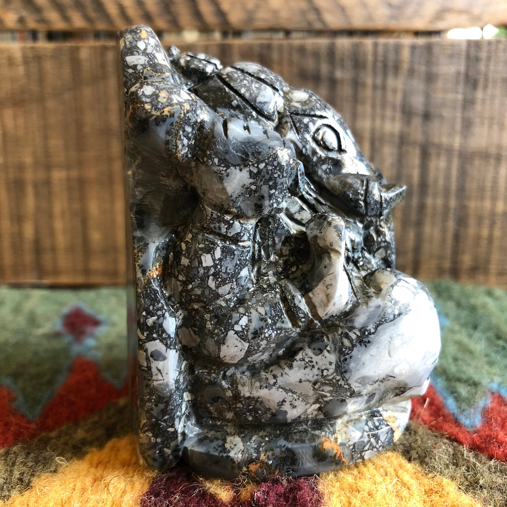Small Maligano Jasper Ganesh #3