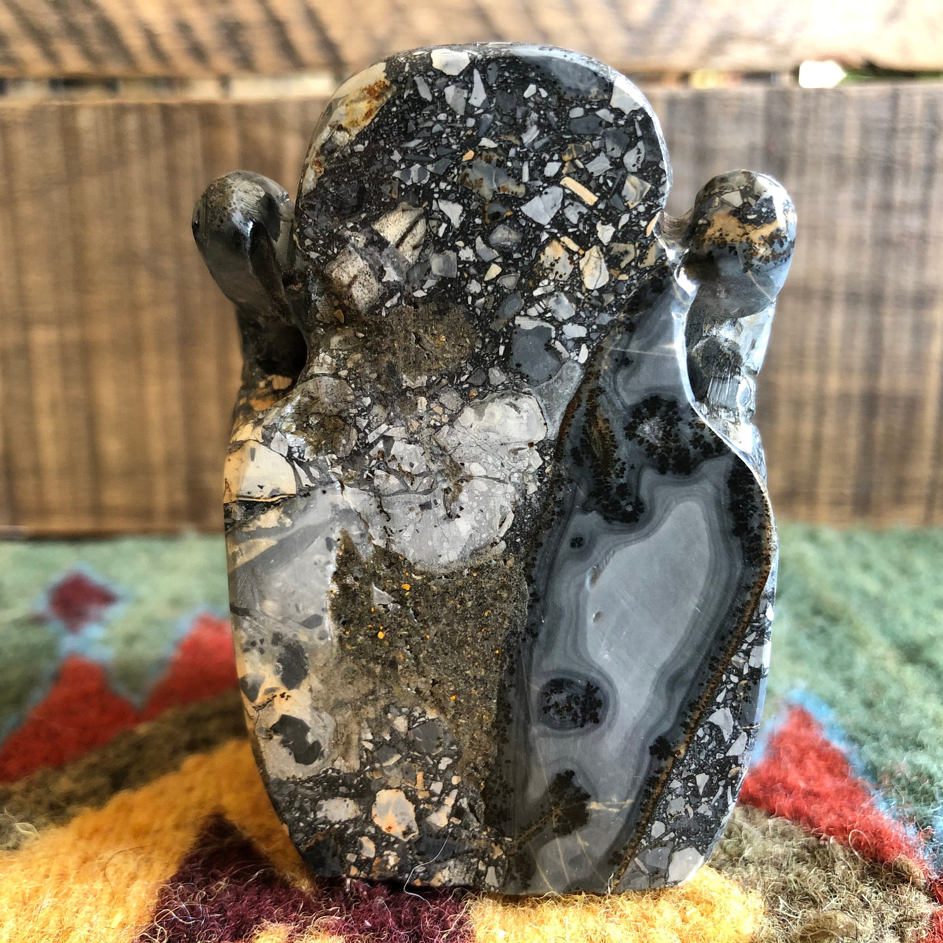 Small Maligano Jasper Ganesh #3