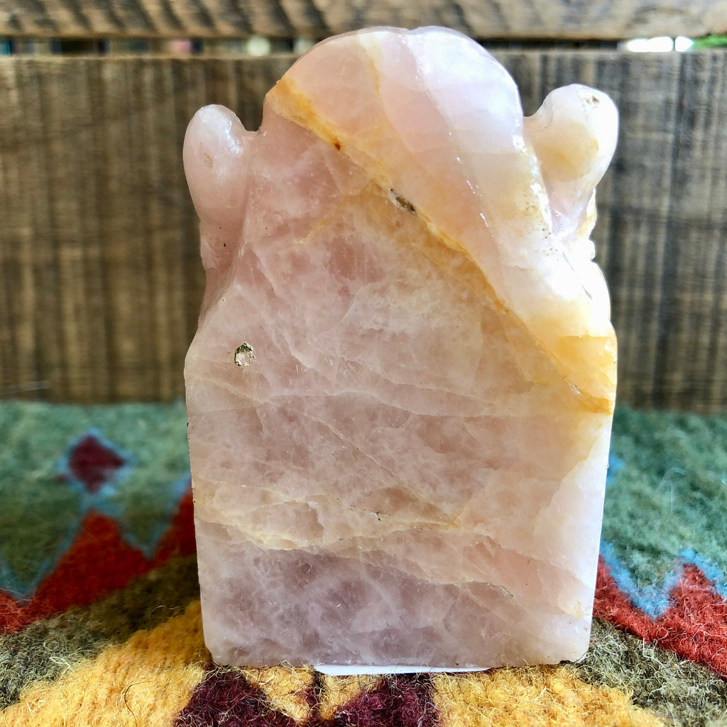 Small Rose Quartz Ganesh #3