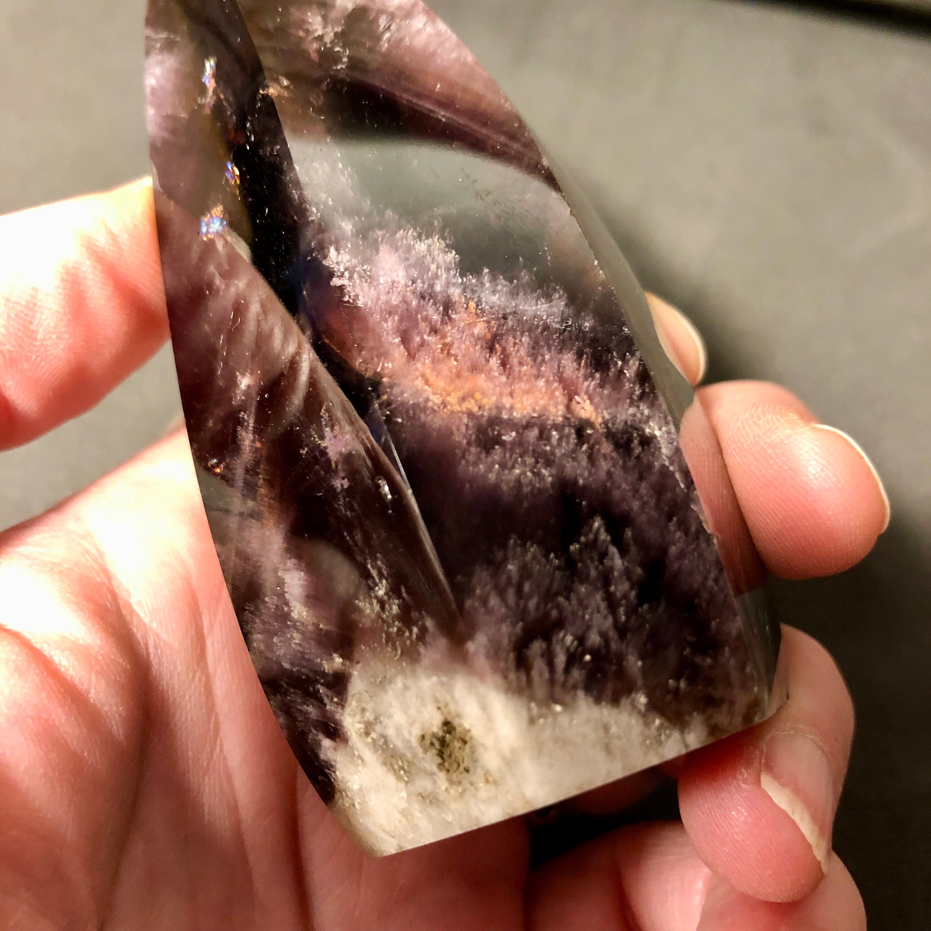 Trapiche Amethyst Flame #2