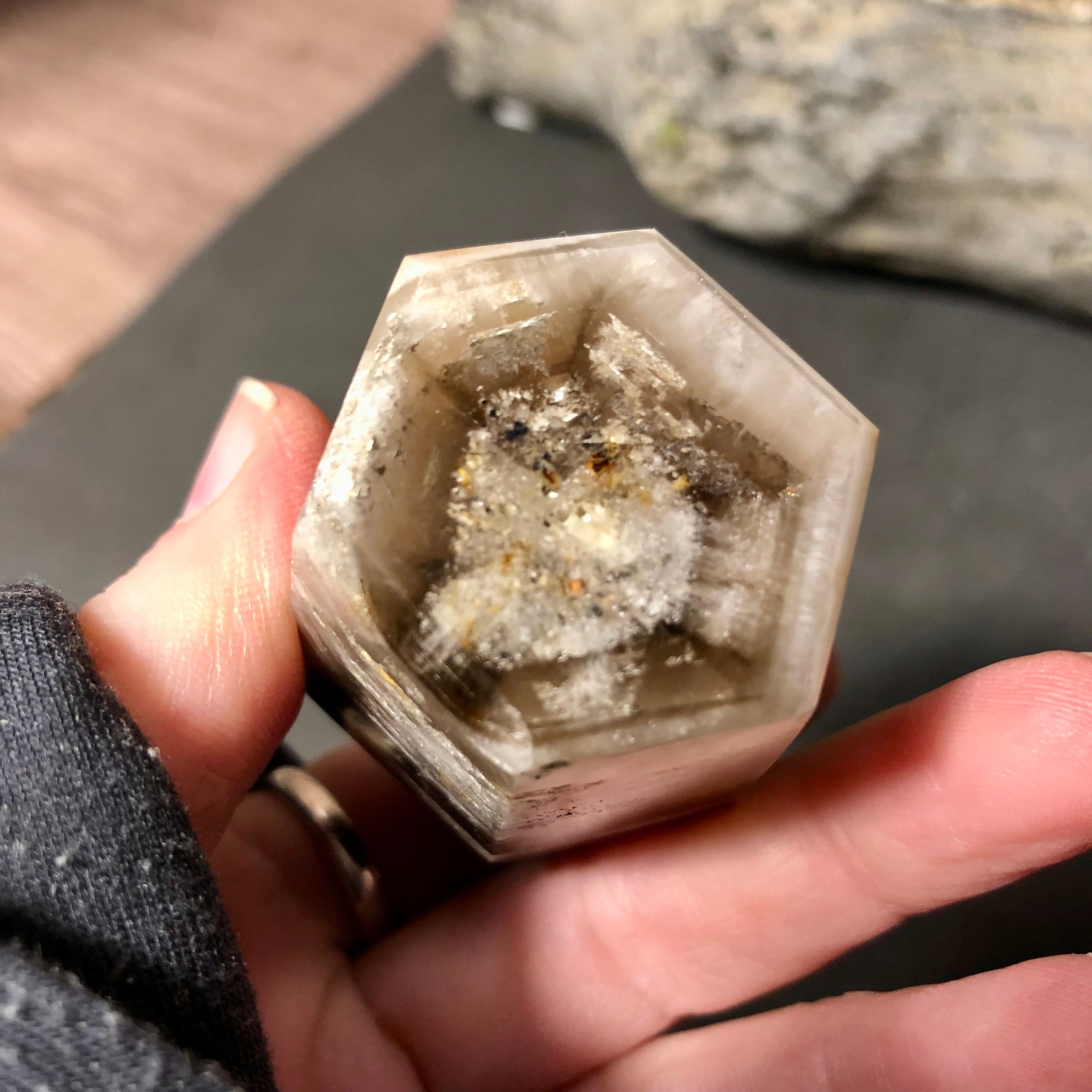 Trapiche Amethyst Point