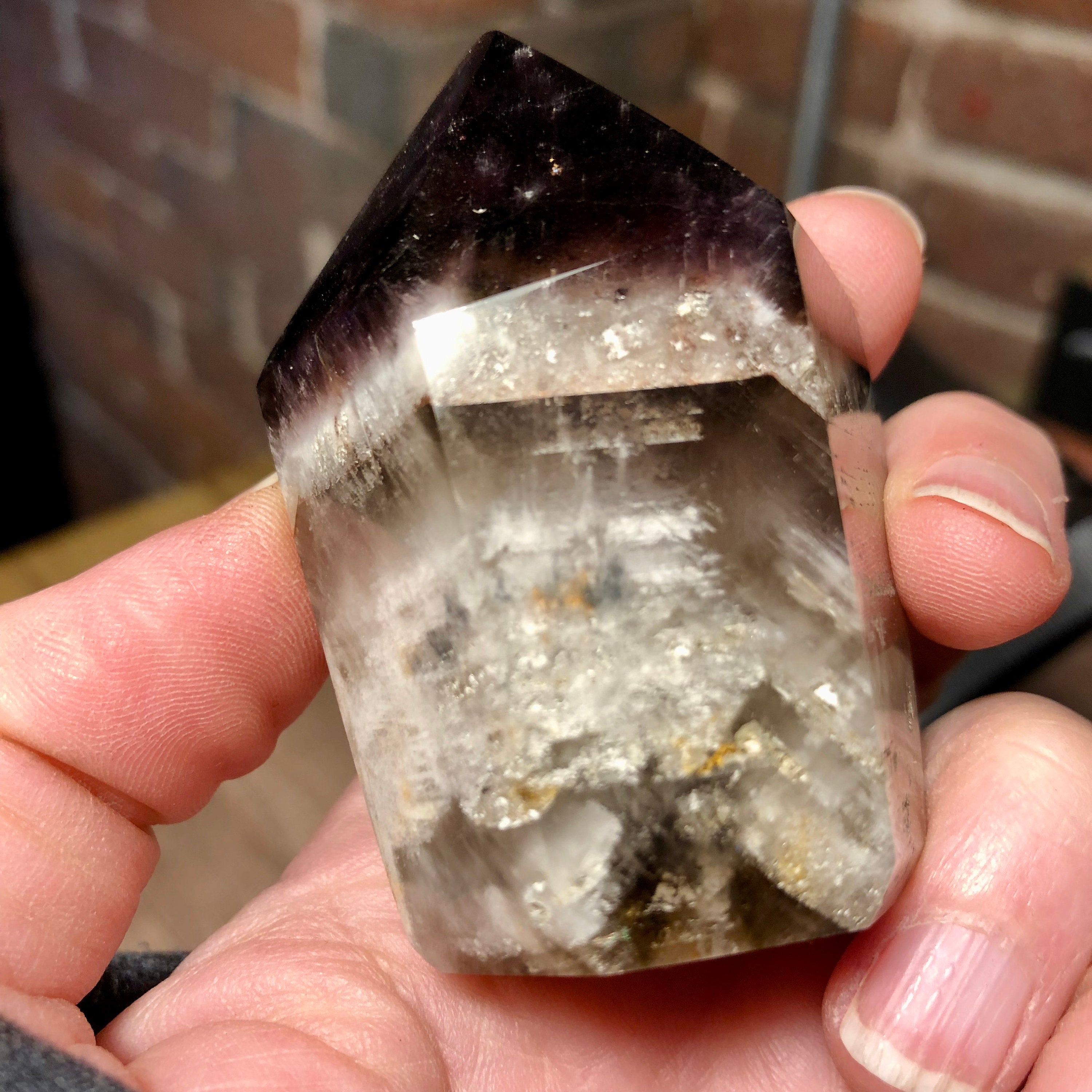 Trapiche Amethyst Point