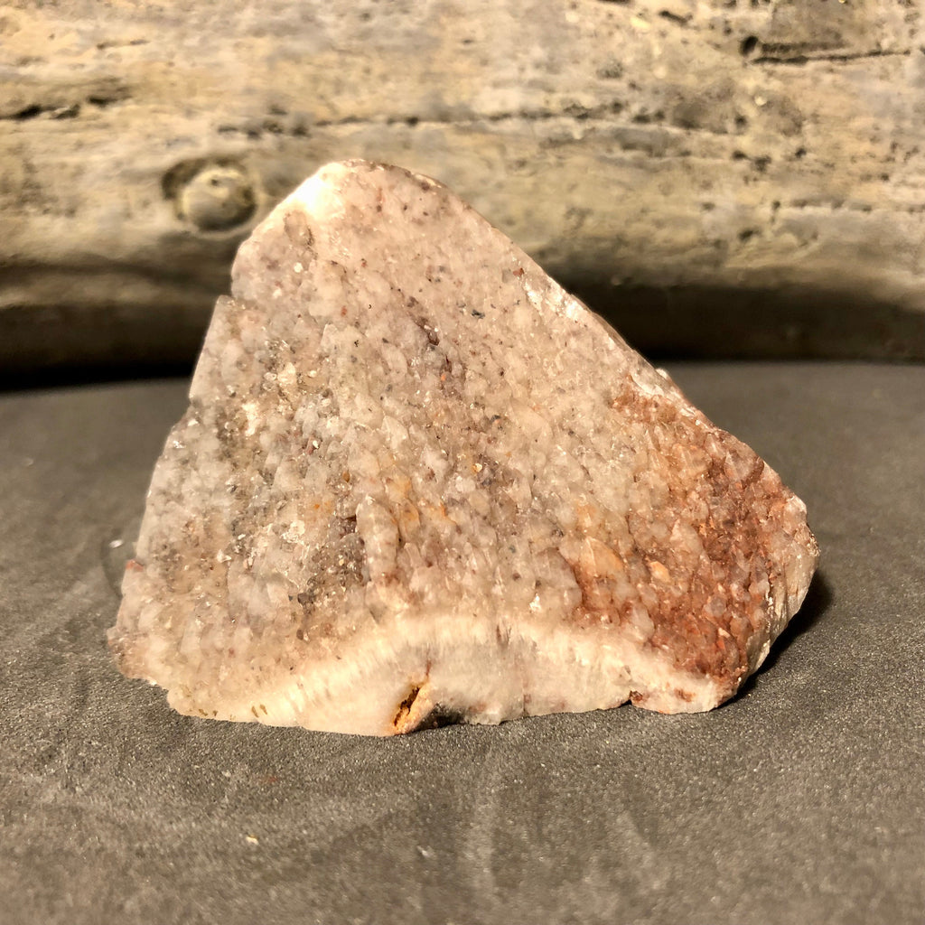 Trapiche Amethyst, Rough Polished