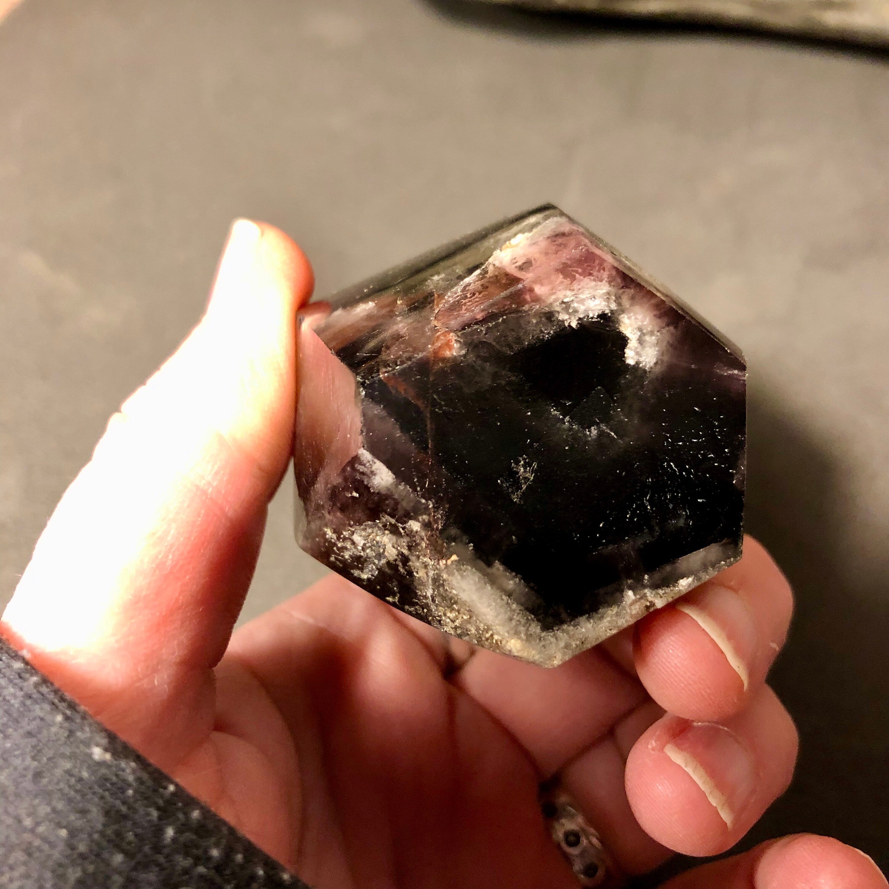 Trapiche Amethyst Flame #6