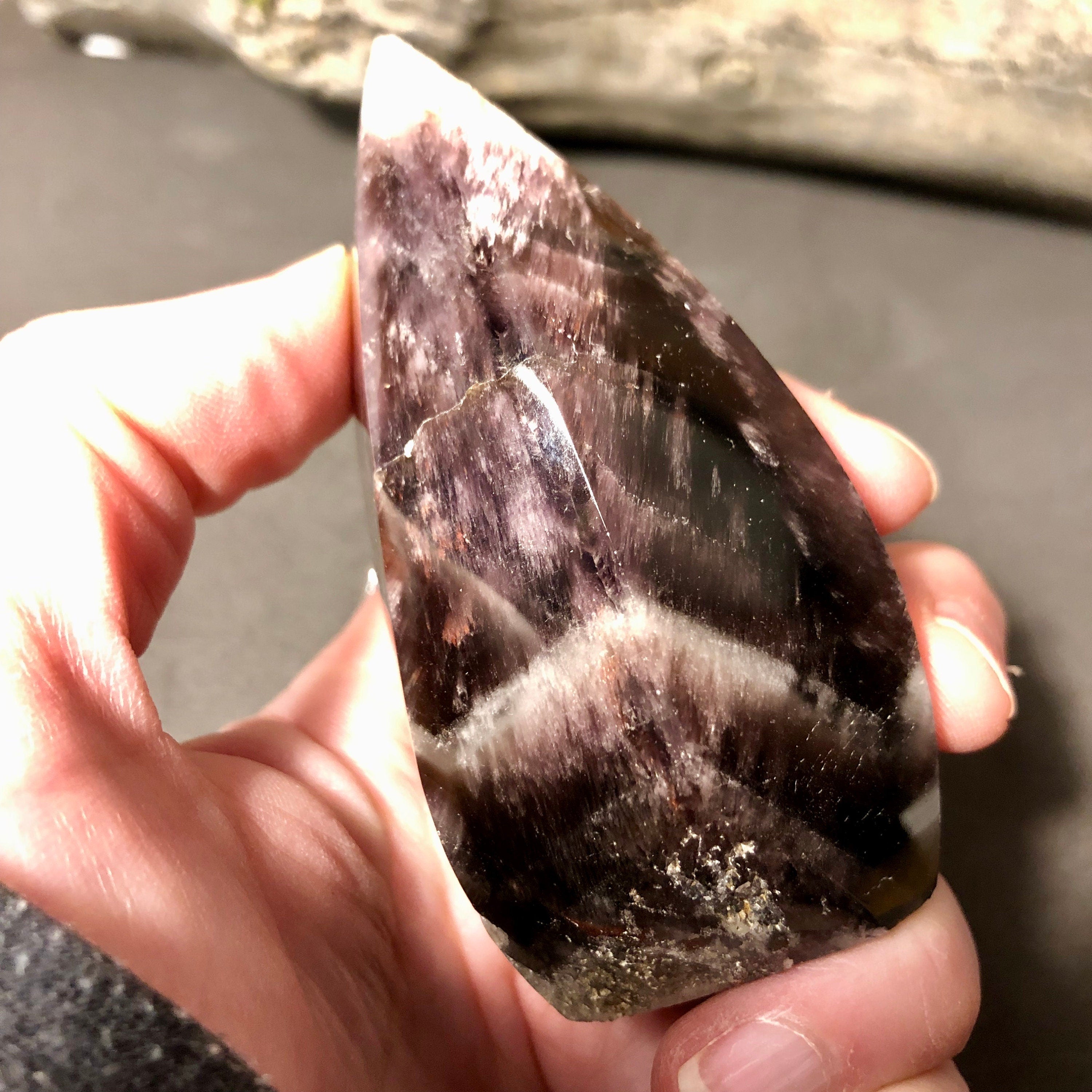 Trapiche Amethyst Flame #6