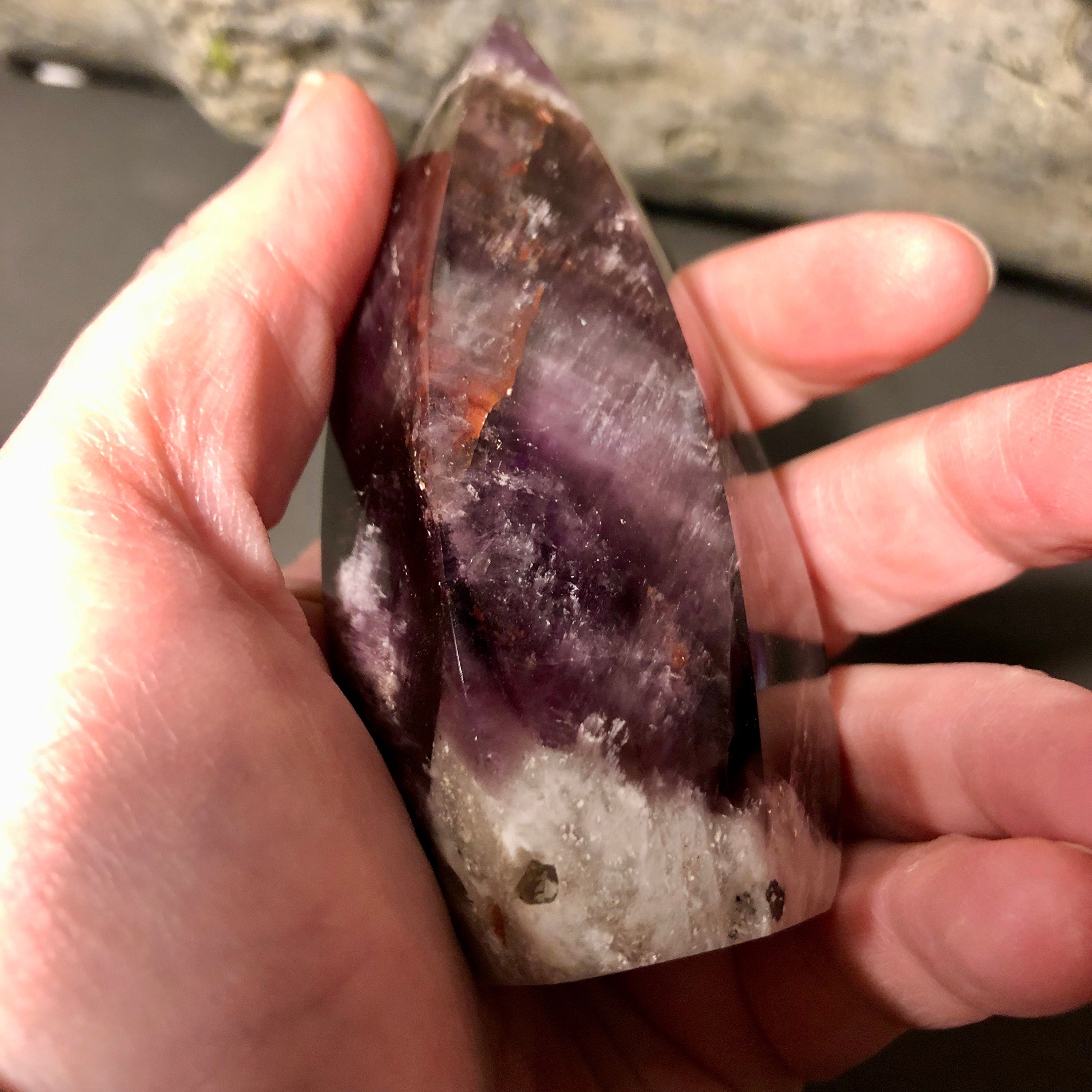 Trapiche Amethyst Flame #7