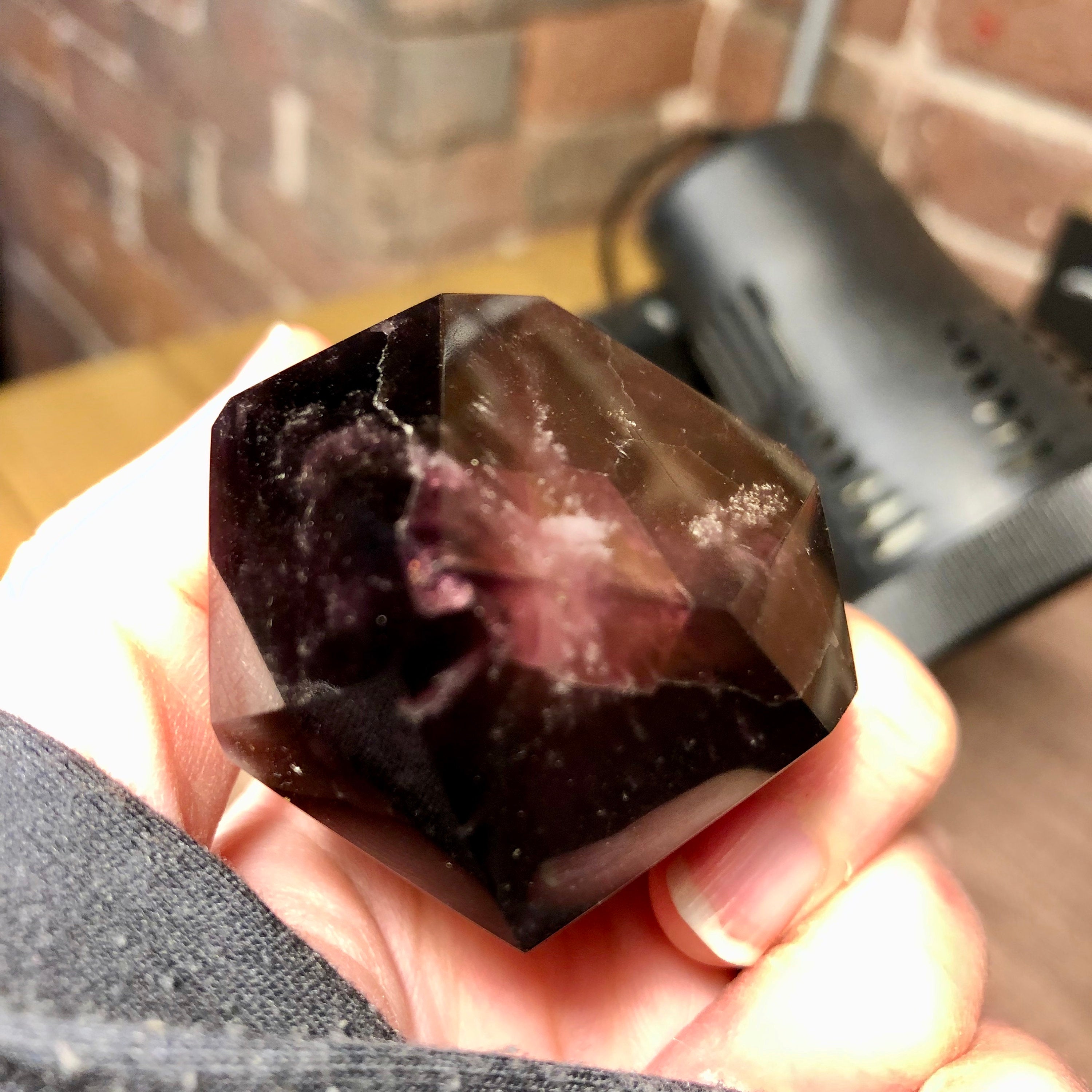Trapiche Amethyst Point
