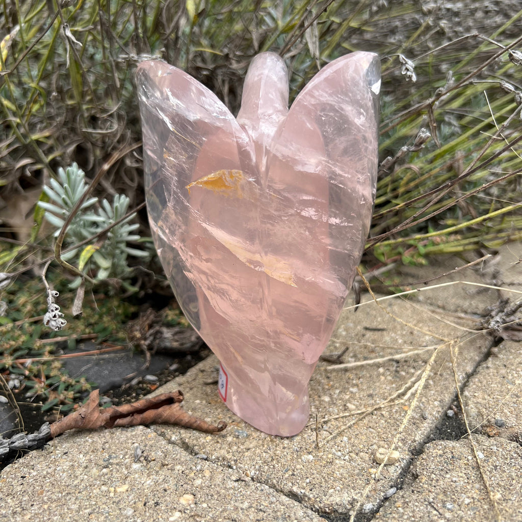 Rose Quartz Angel, Venturini Carve