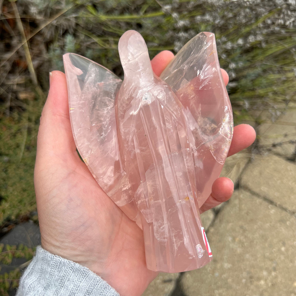 Rose Quartz Angel, Venturini Carve