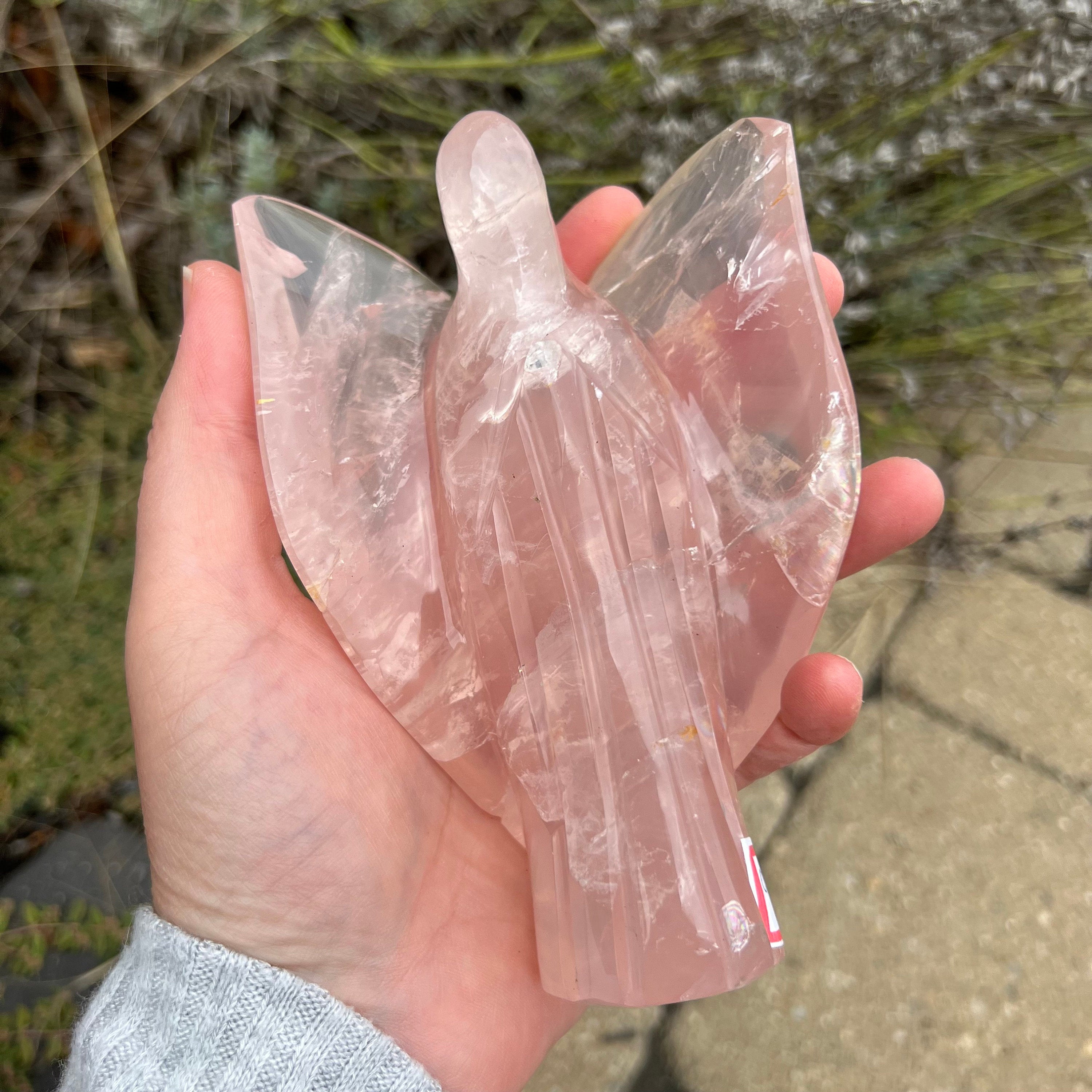 Rose Quartz Angel, Venturini Carve