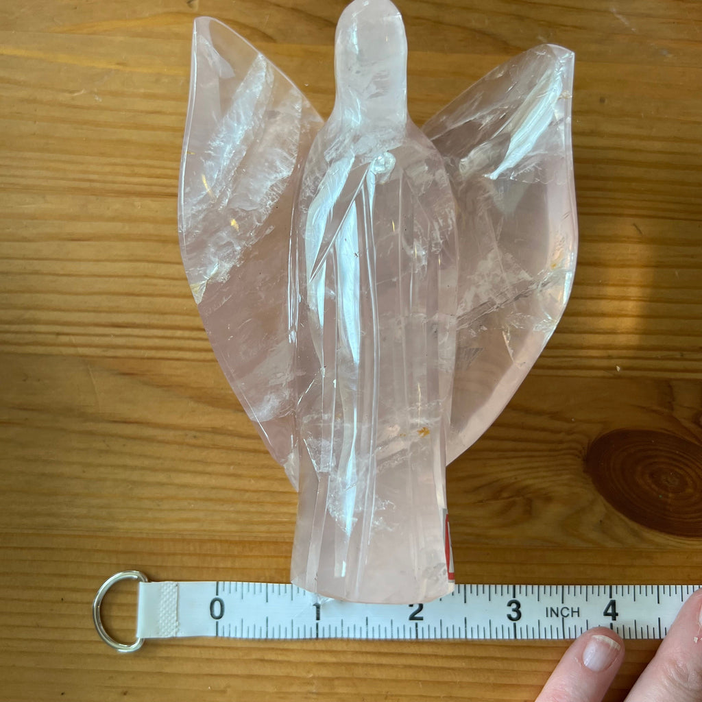 Rose Quartz Angel, Venturini Carve