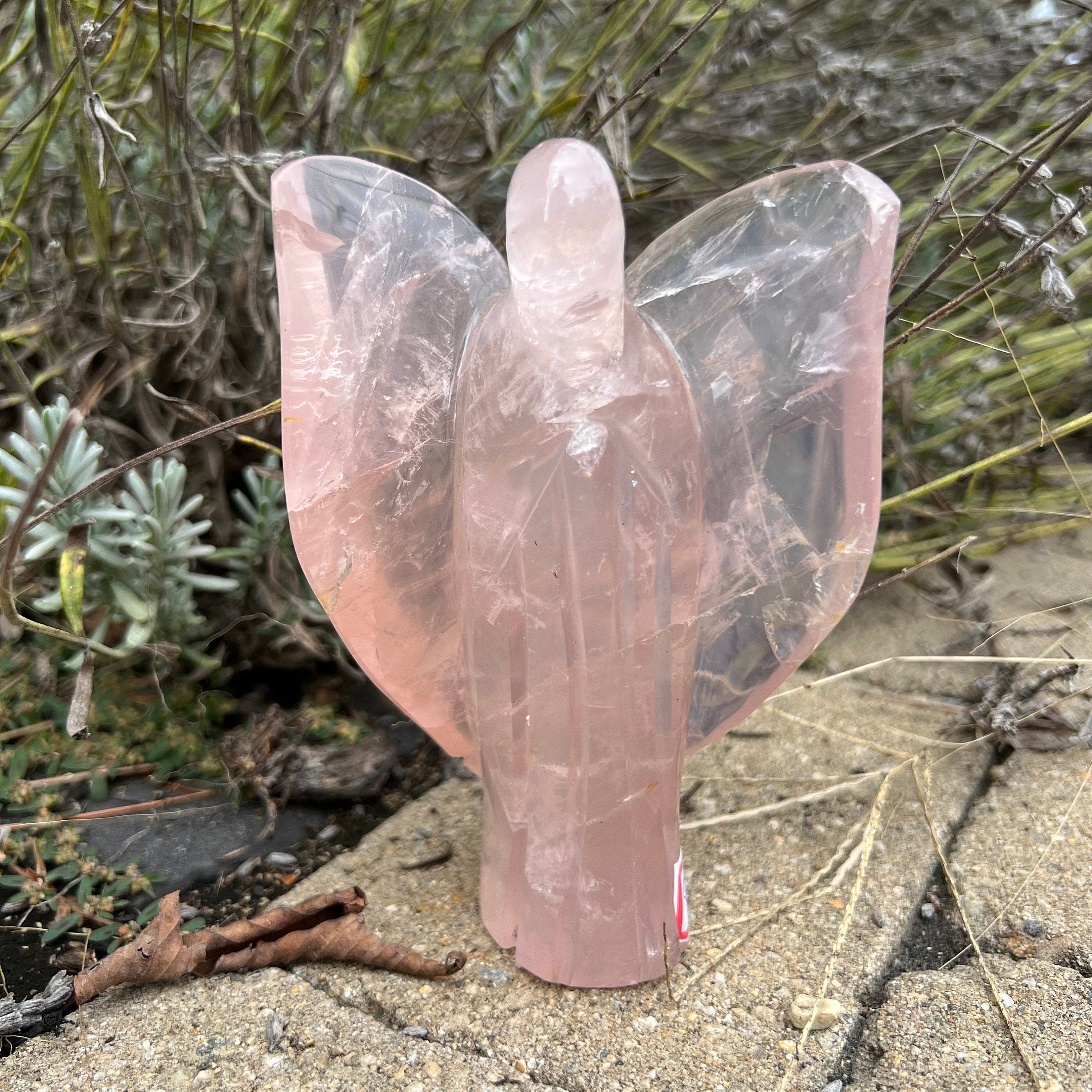 Rose Quartz Angel, Venturini Carve