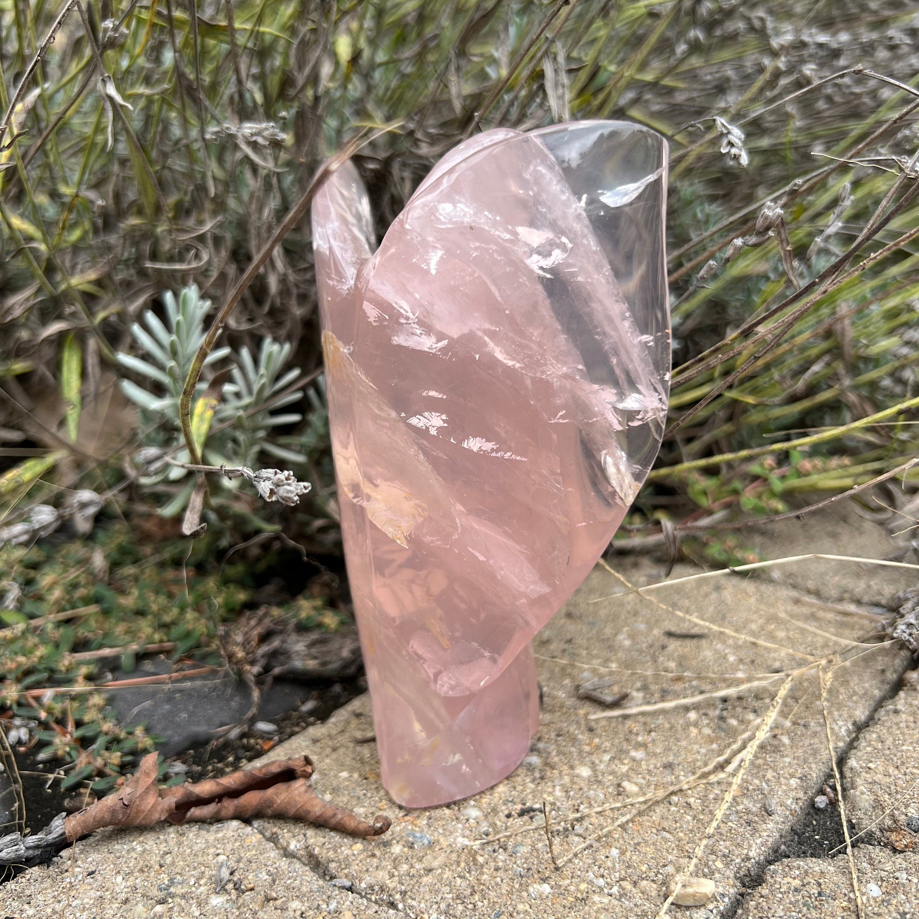 Rose Quartz Angel, Venturini Carve